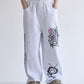 All print Sweat Pants / 【裏起毛】ラクガキ総柄スウェットパンツ