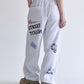 All print Sweat Pants / 【裏起毛】ラクガキ総柄スウェットパンツ