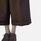 【LOILE】Avant Flap Shorts BROWN