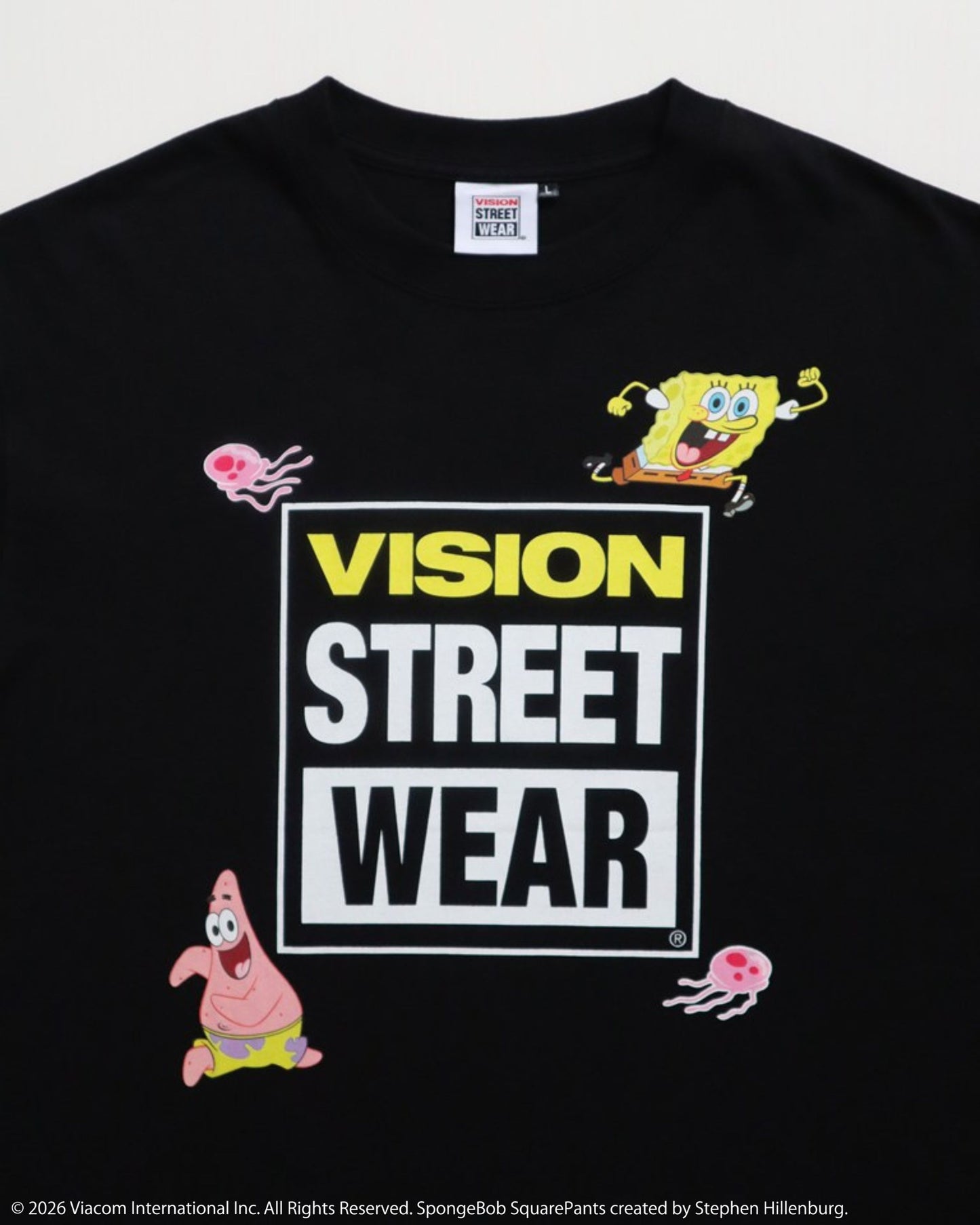 【スポンジ・ボブコラボ】VSW LogoT / VSWロゴグラフィックTシャツ