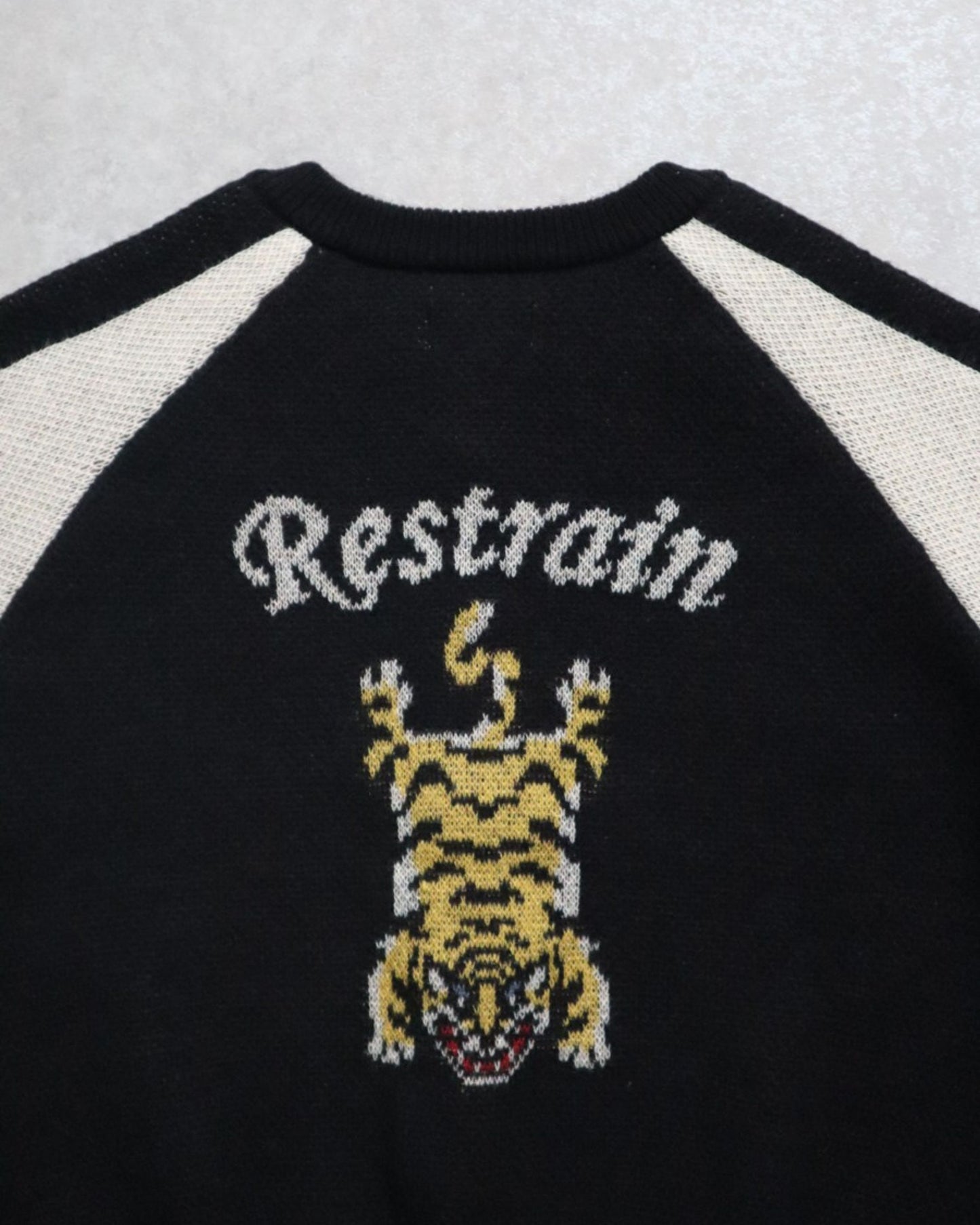 Tiger Knit Souvenir Jacket