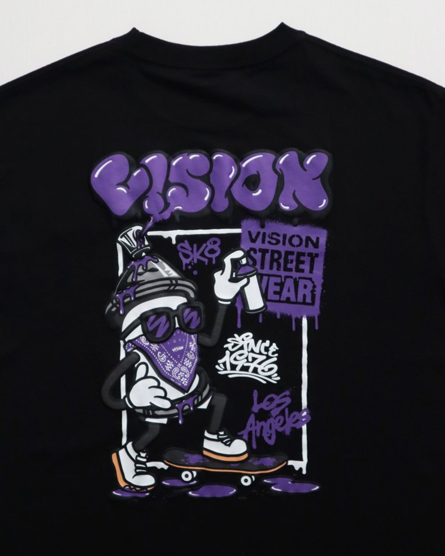 Spray Illust Tee / スプレーアートイラストTシャツ