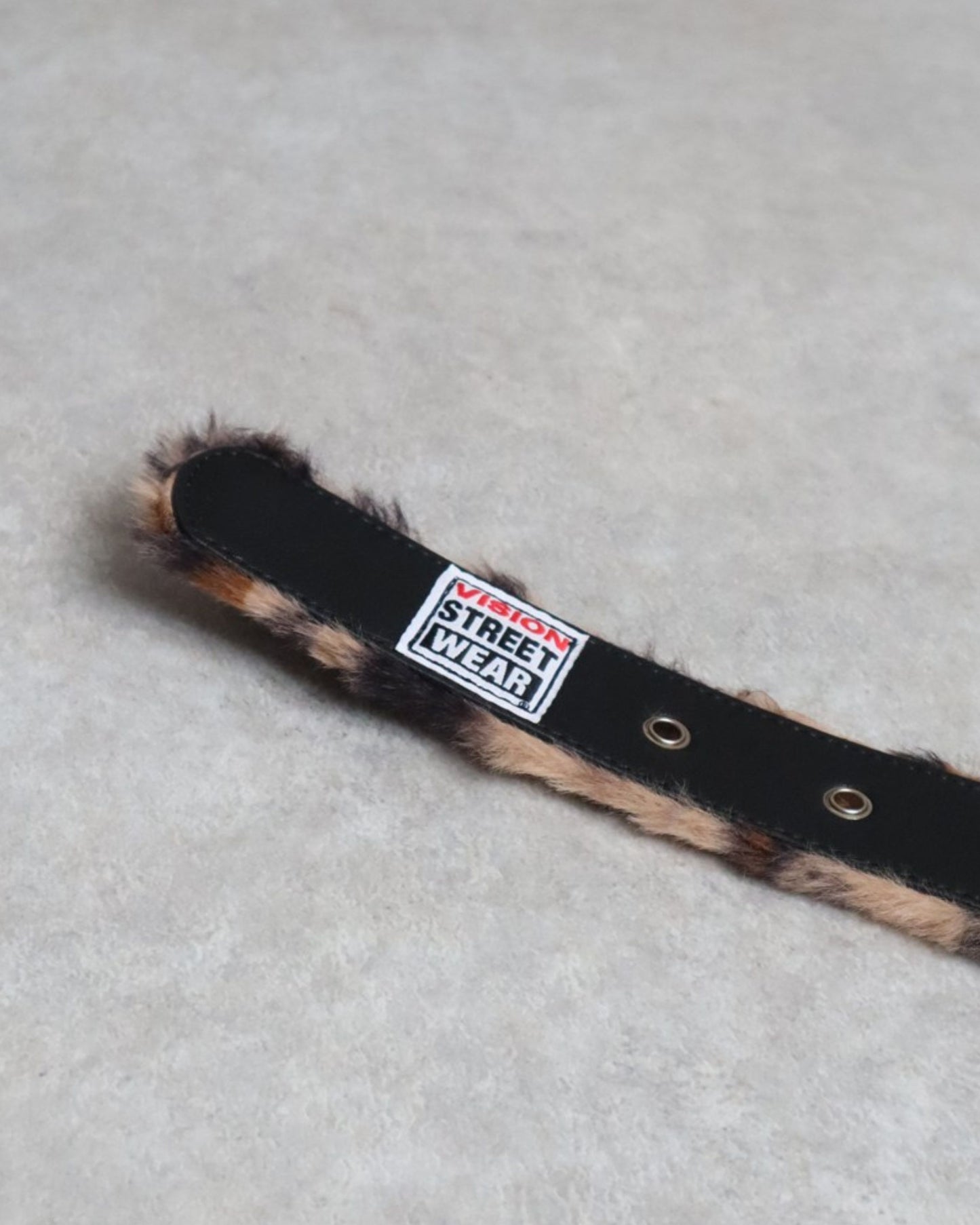Leopard Fur belt / 5色展開 レオパード ファーベルト