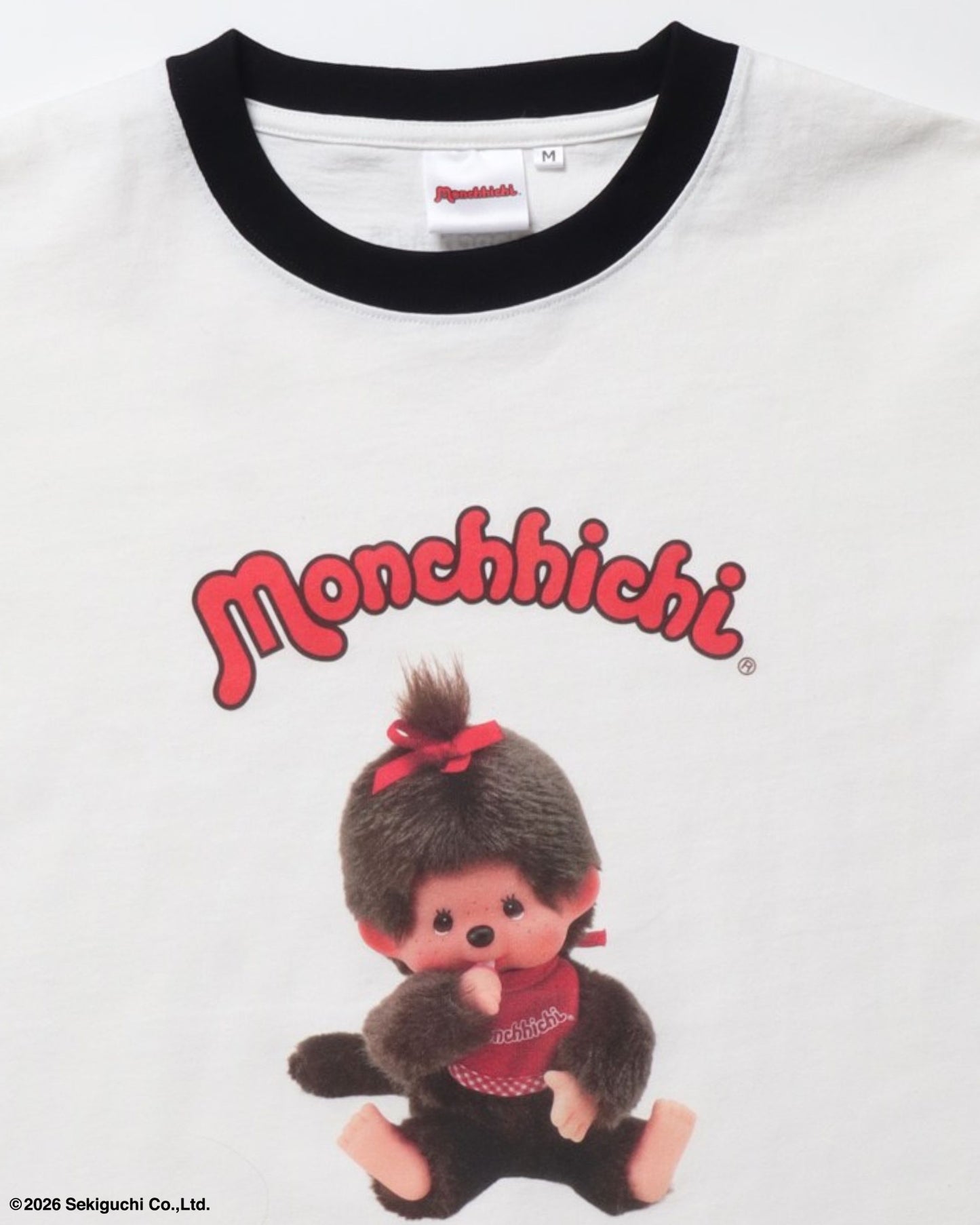 【モンチッチ】リンガーTシャツ