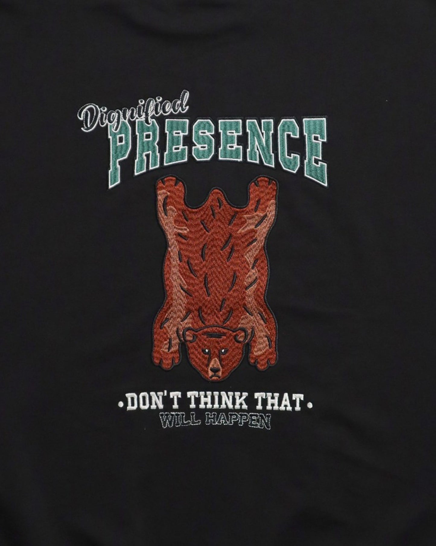 チベタンラグスウェット　クマ柄