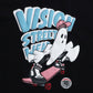 Rush Ghost Dry T / 発砲プリントゴーストTシャツ