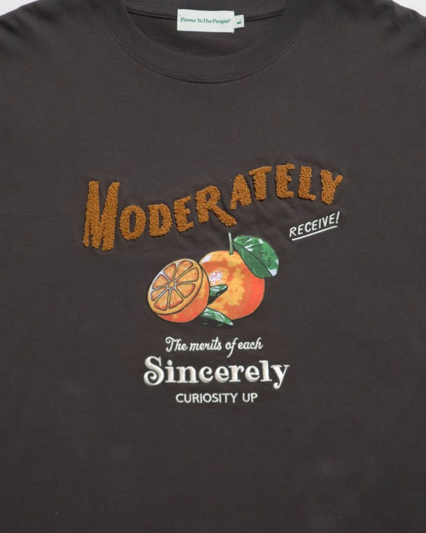 オレンジ柄サガラロゴロンT