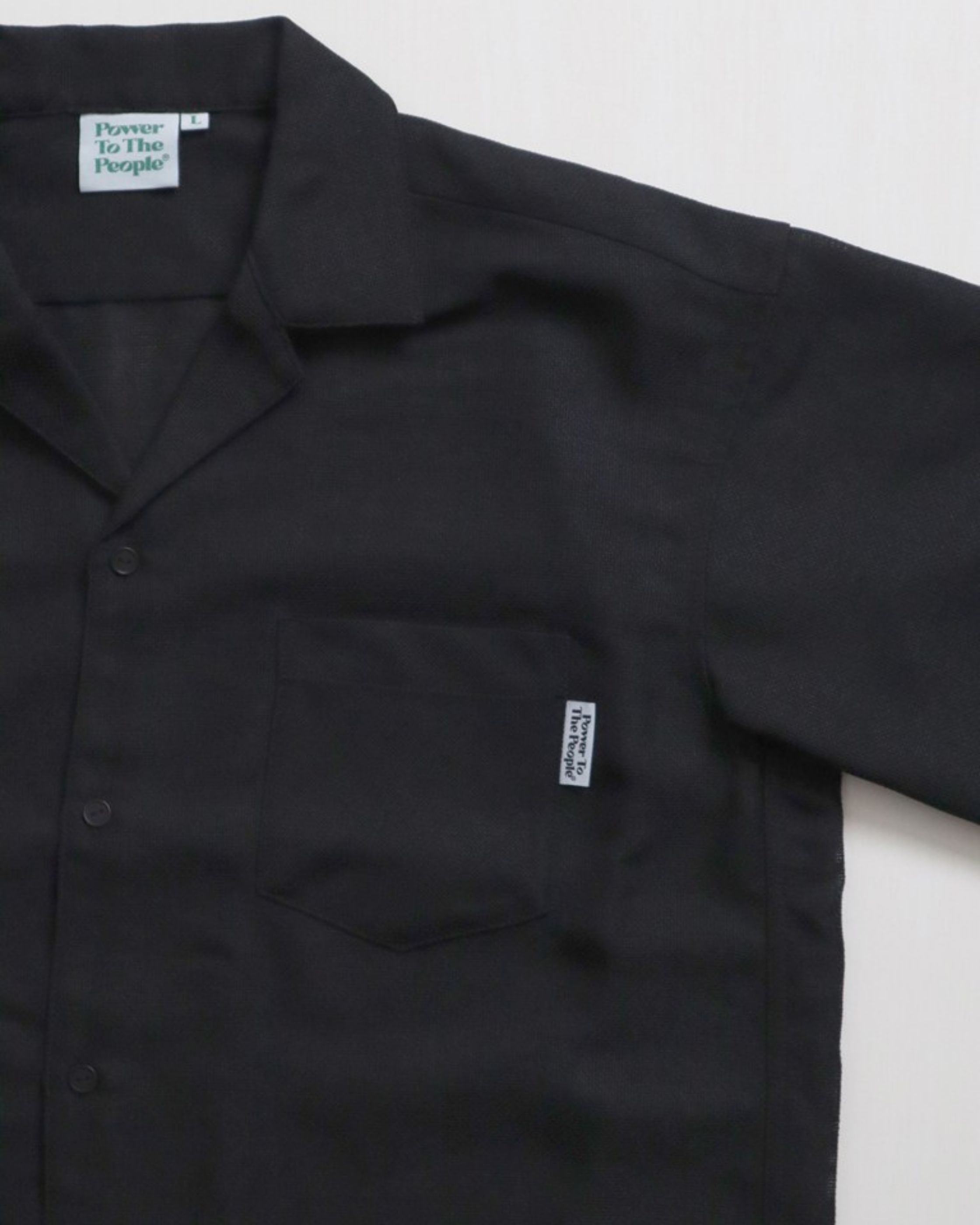 POWER TO THE PEOPLE】メッシュ素材 開襟シャツ – Ha-Li-C STORE（ハ