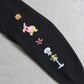 【スポンジ・ボブ】サガラ刺繍　袖プリントスウェット