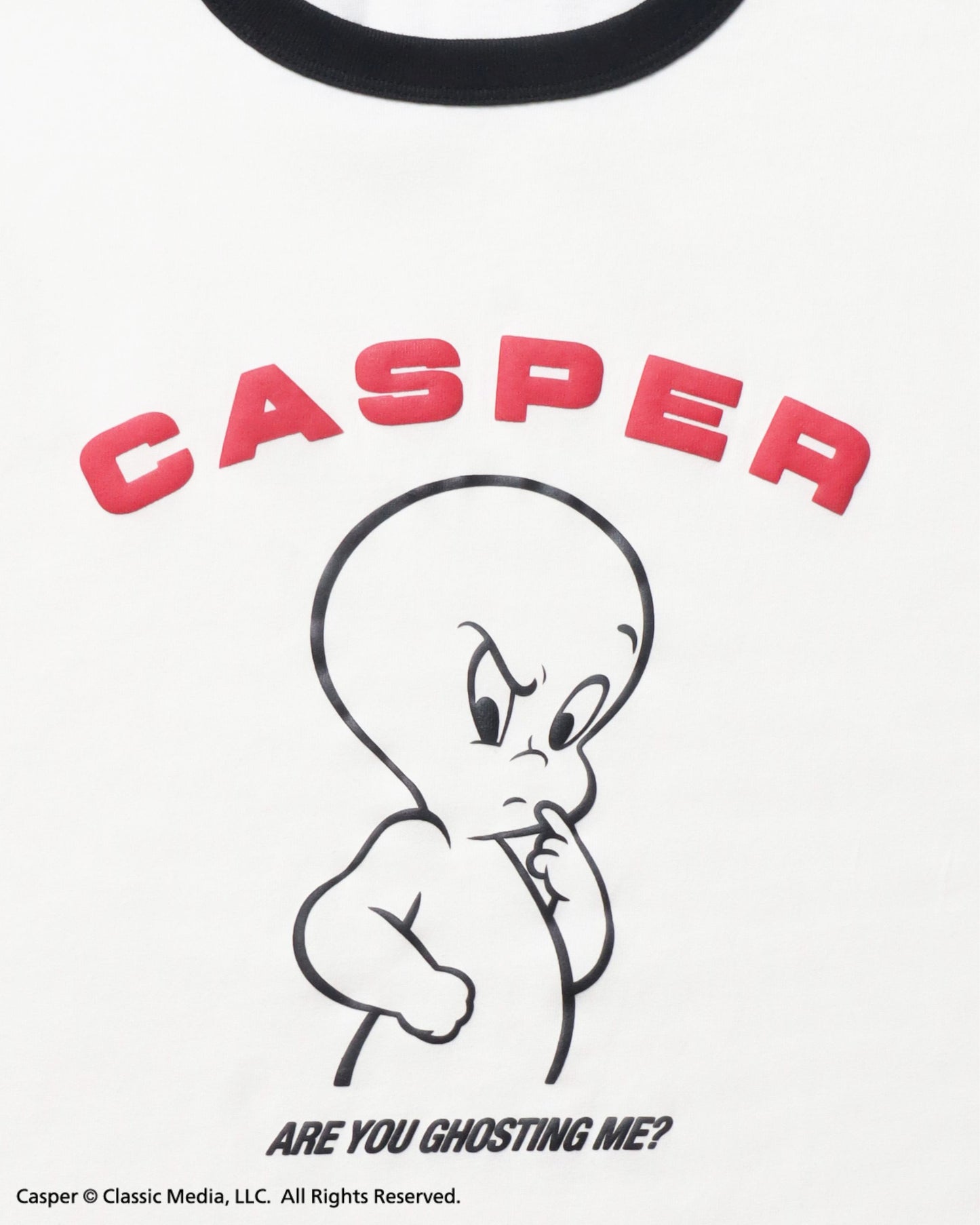 【キャスパー】リンガーTシャツ