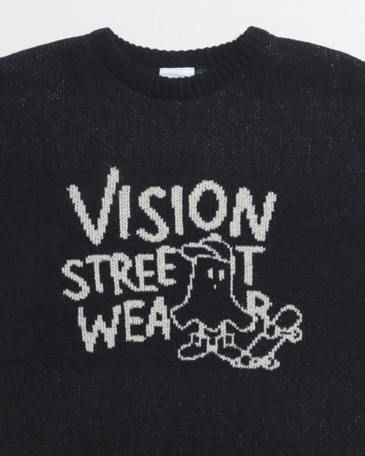 Ghost jacquard knit / ゴーストジャガードニット