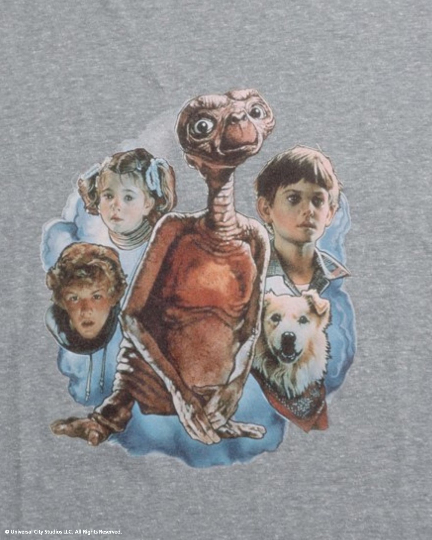【E.T.】リンガーTシャツ
