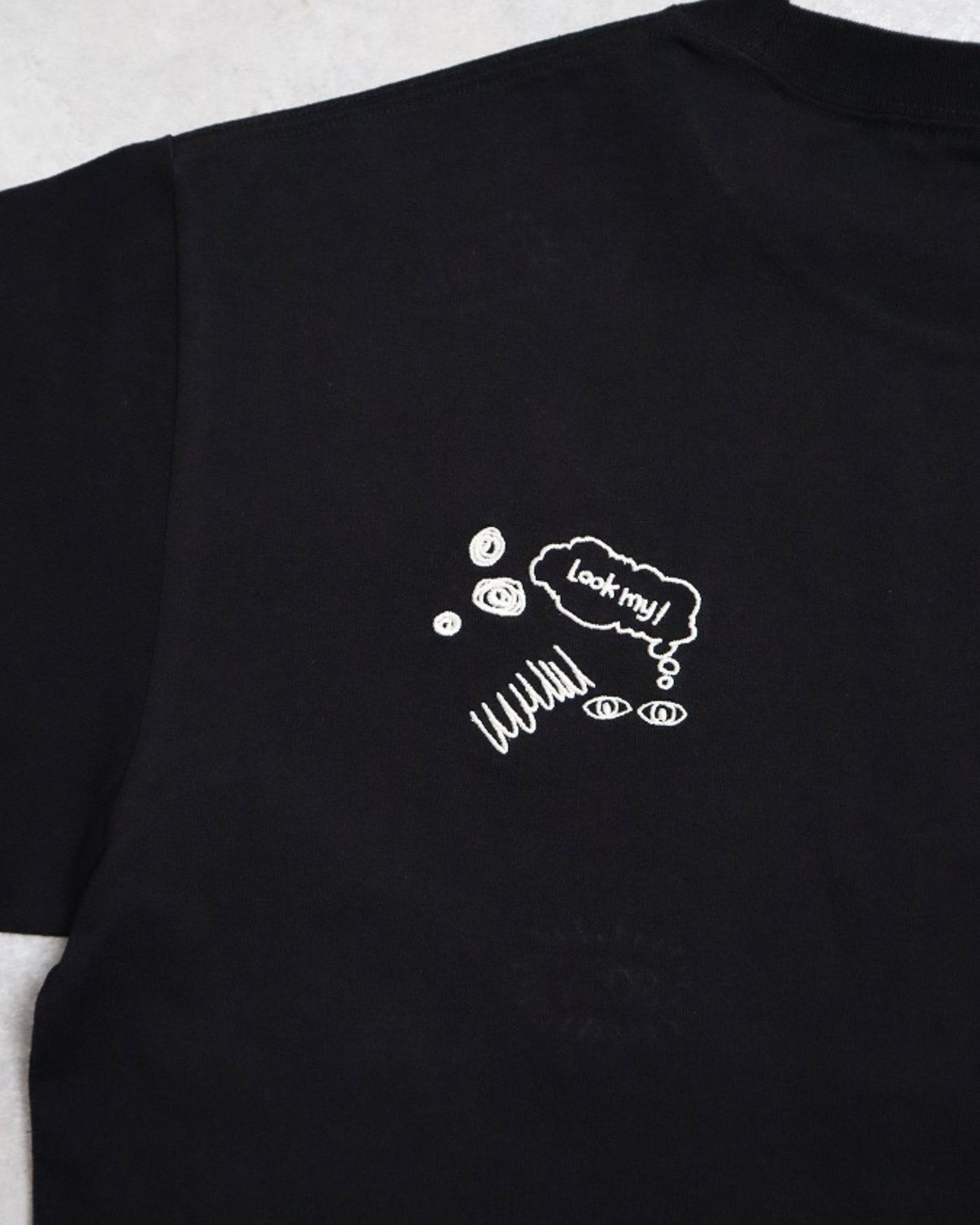 Graffiti embroidered T-shirt