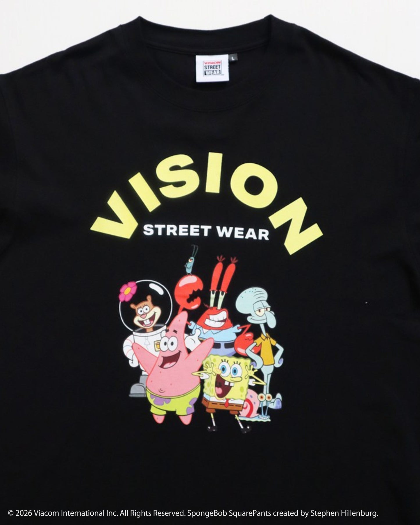 【スポンジ・ボブコラボ】Character Tee / キャラクターグラフィックTシャツ