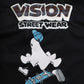 Ghost shirt / 異素材ロゴゴーストシャツ