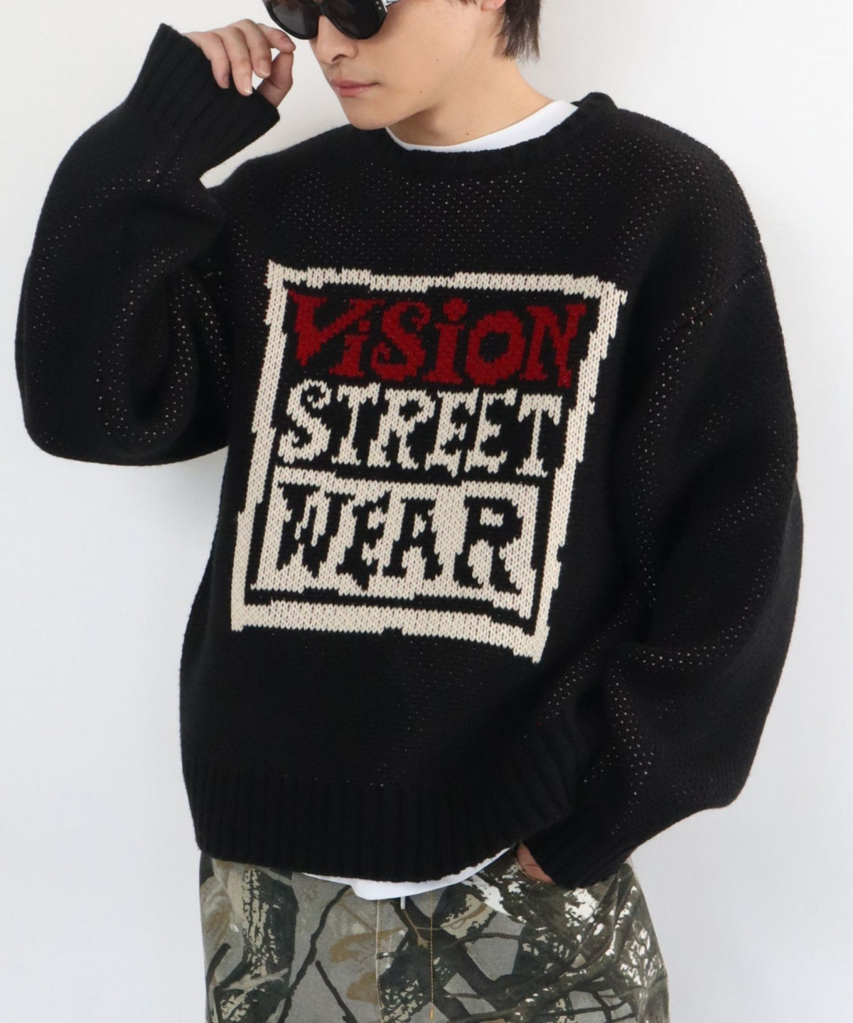 Curly VSW logo knit / カーリーVSWロゴニット
