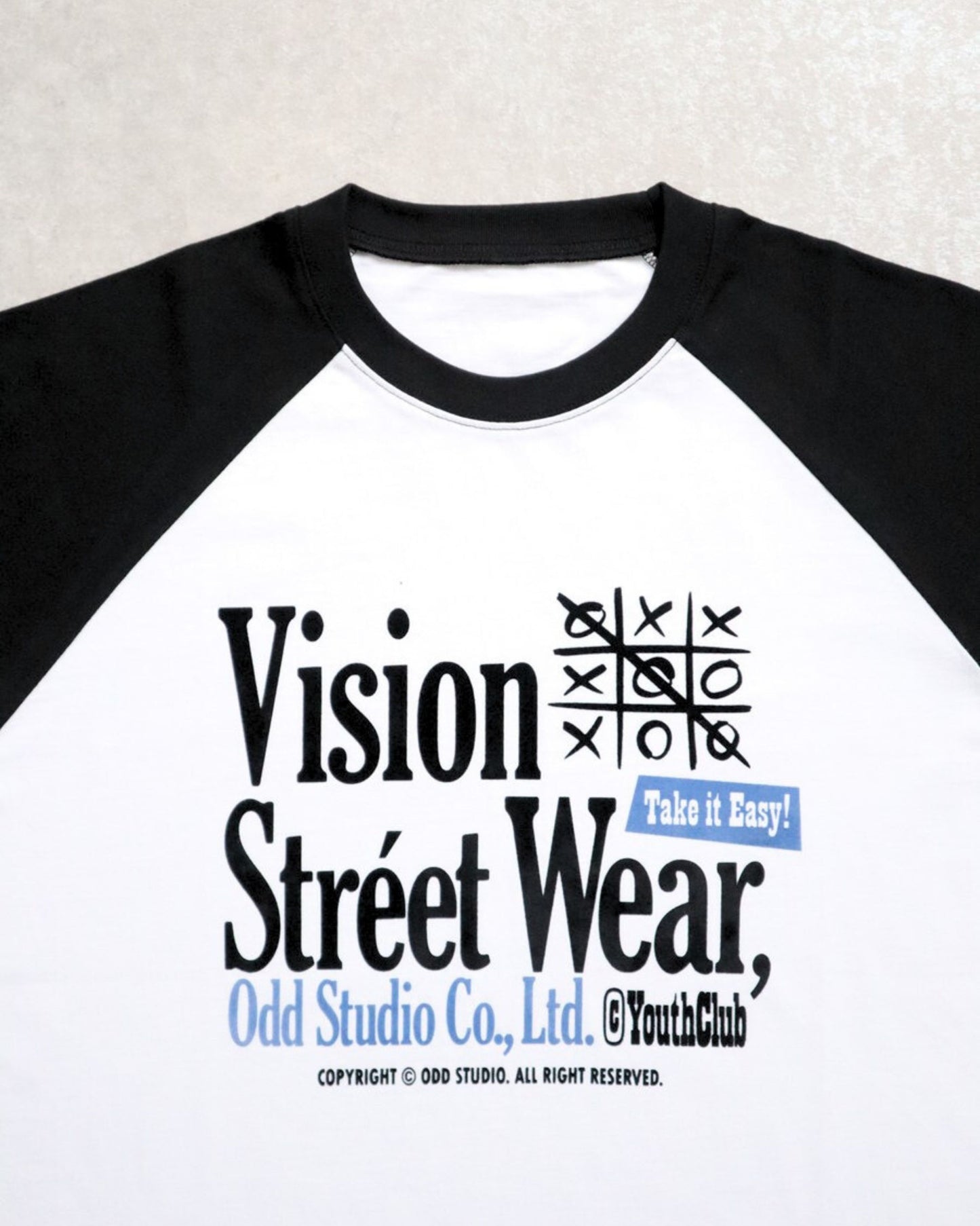 【ODDSTUDIO】Raglan T-shirt