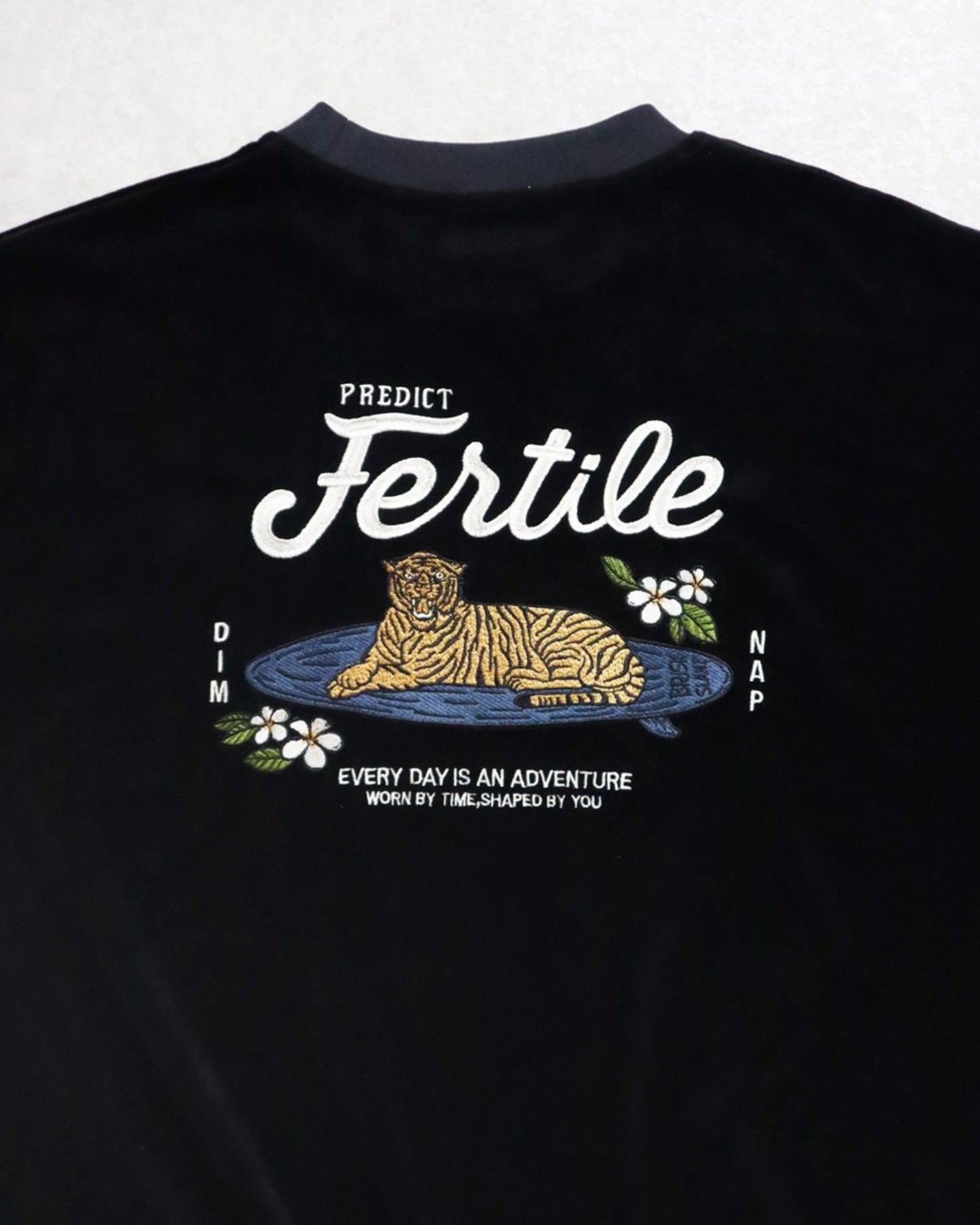 Tiger Surf  Velor Sweatshirt