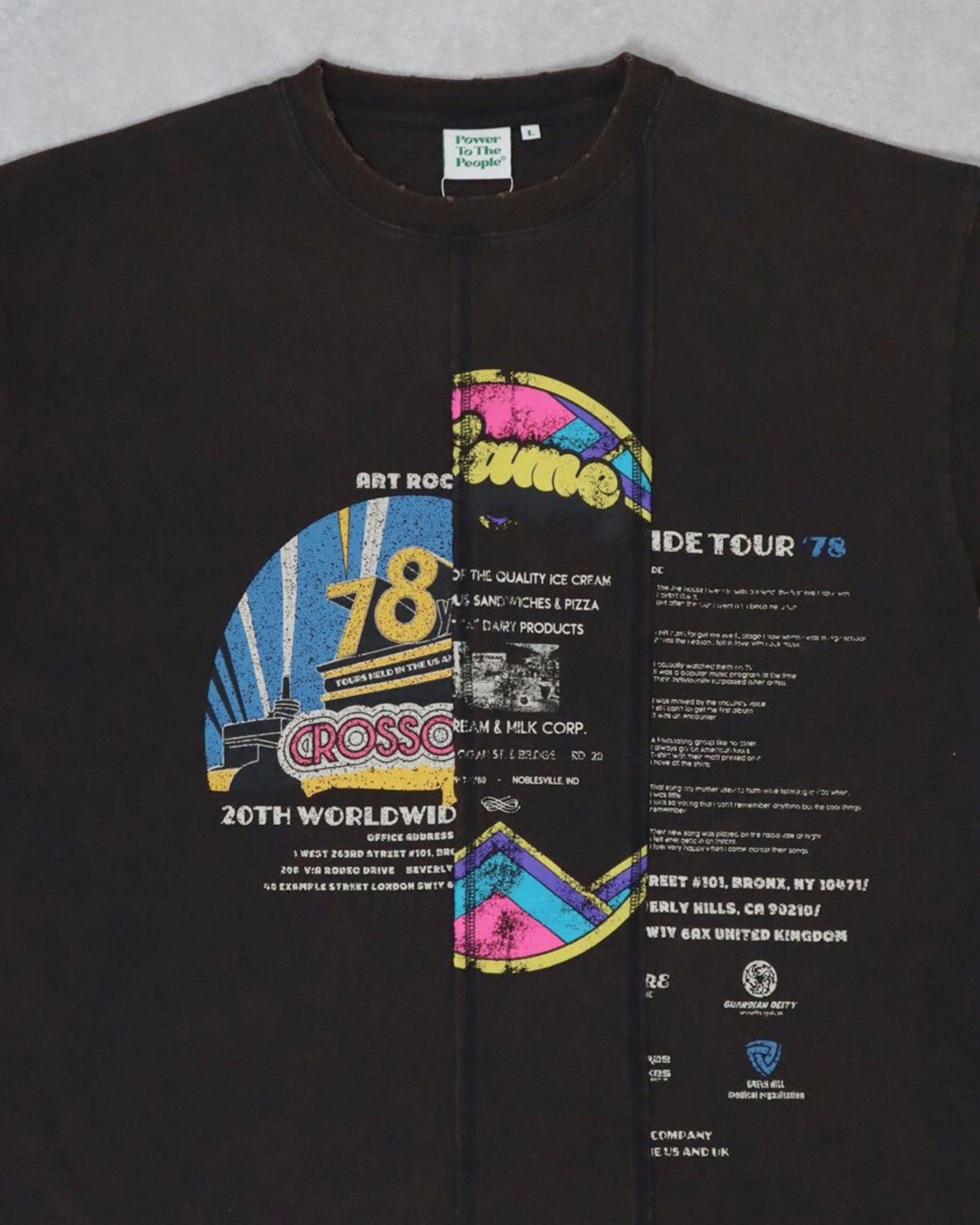 Snow Wash Poster Remake Big Tee
