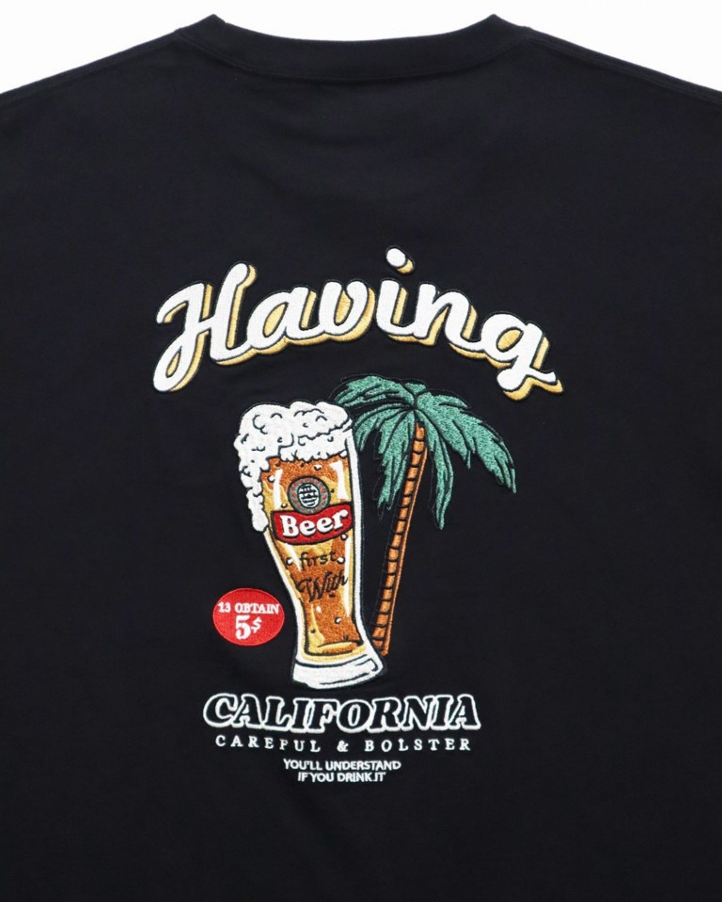 カリフォルニアビール刺繍T