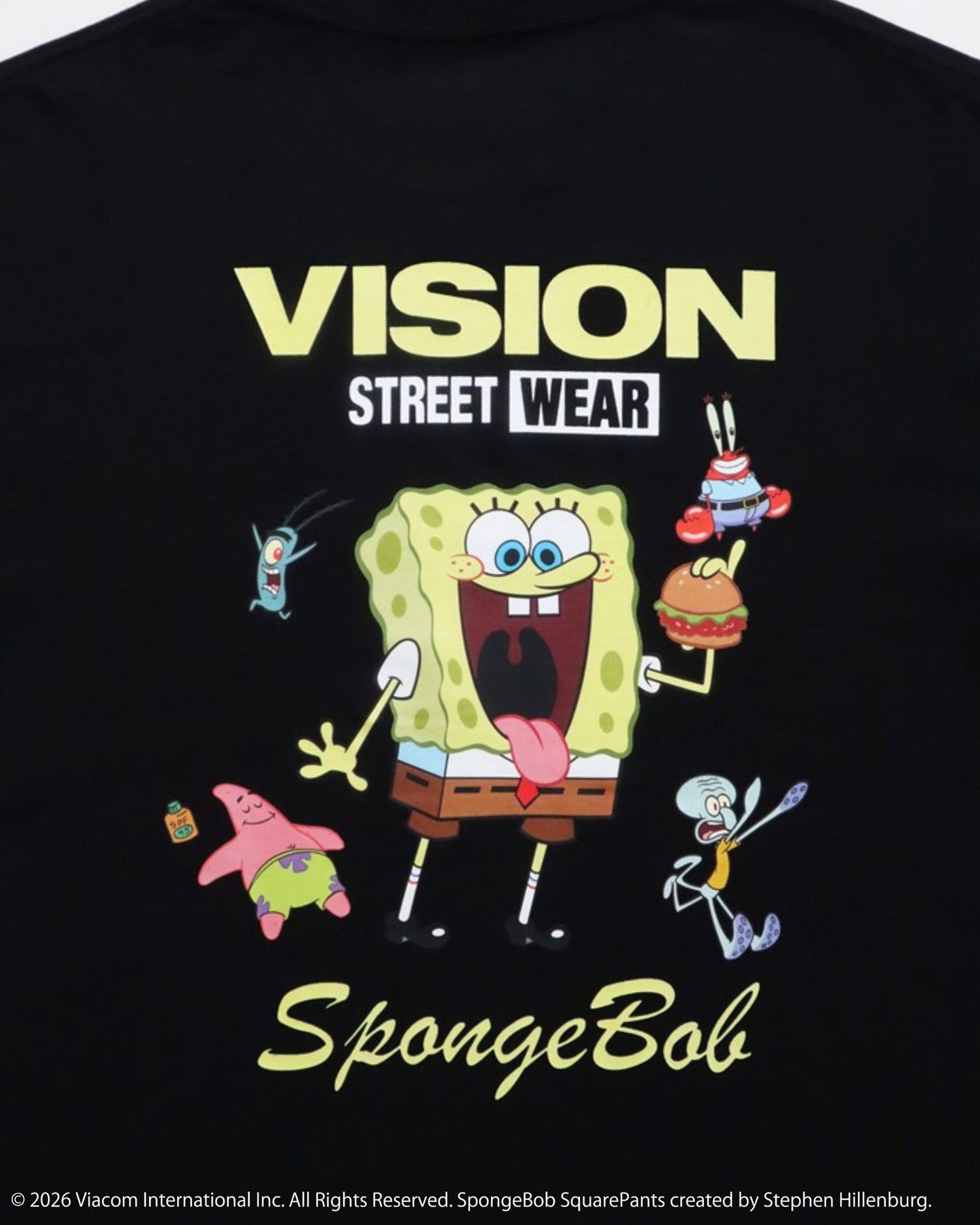 【スポンジ・ボブコラボ】Multi Tee / マルチグラフィックTシャツ