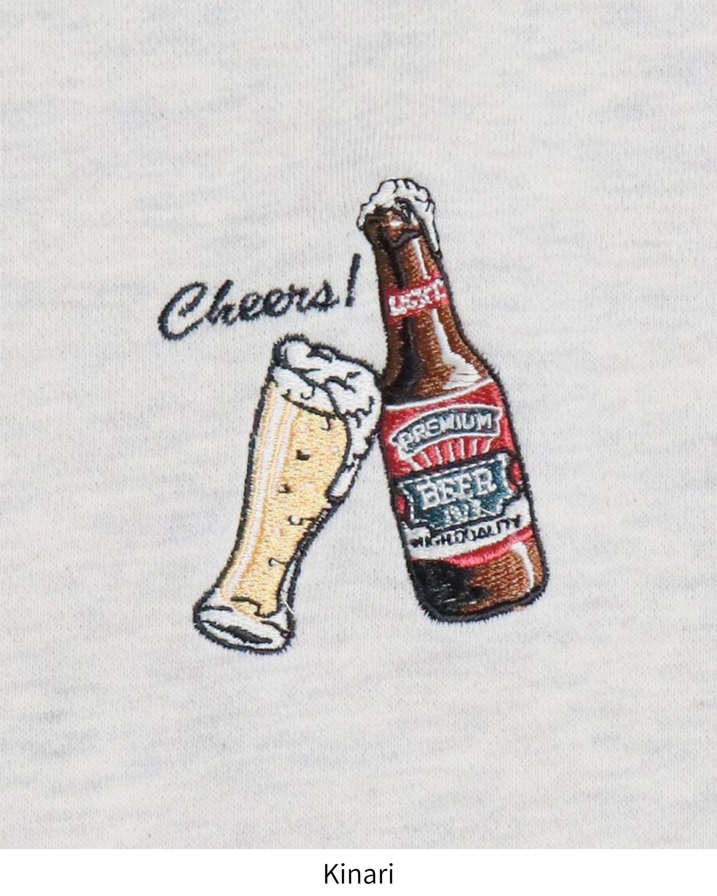 ＢＥＥＲワンポイント刺繍スウェット