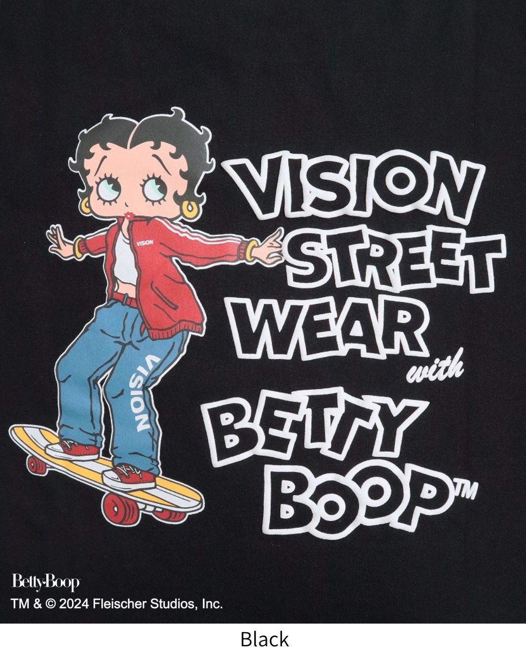 【BettyBoop】リンガーTシャツ