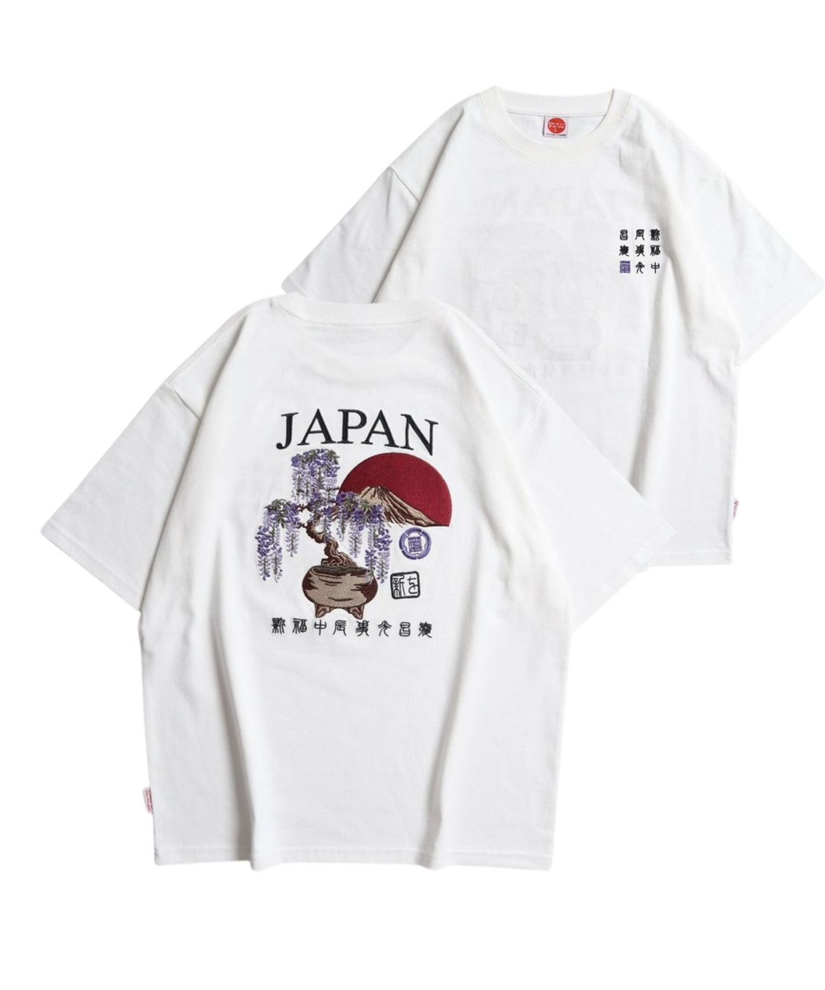 【Japan Series】KATANA Tee /  刀刺繍Tシャツ