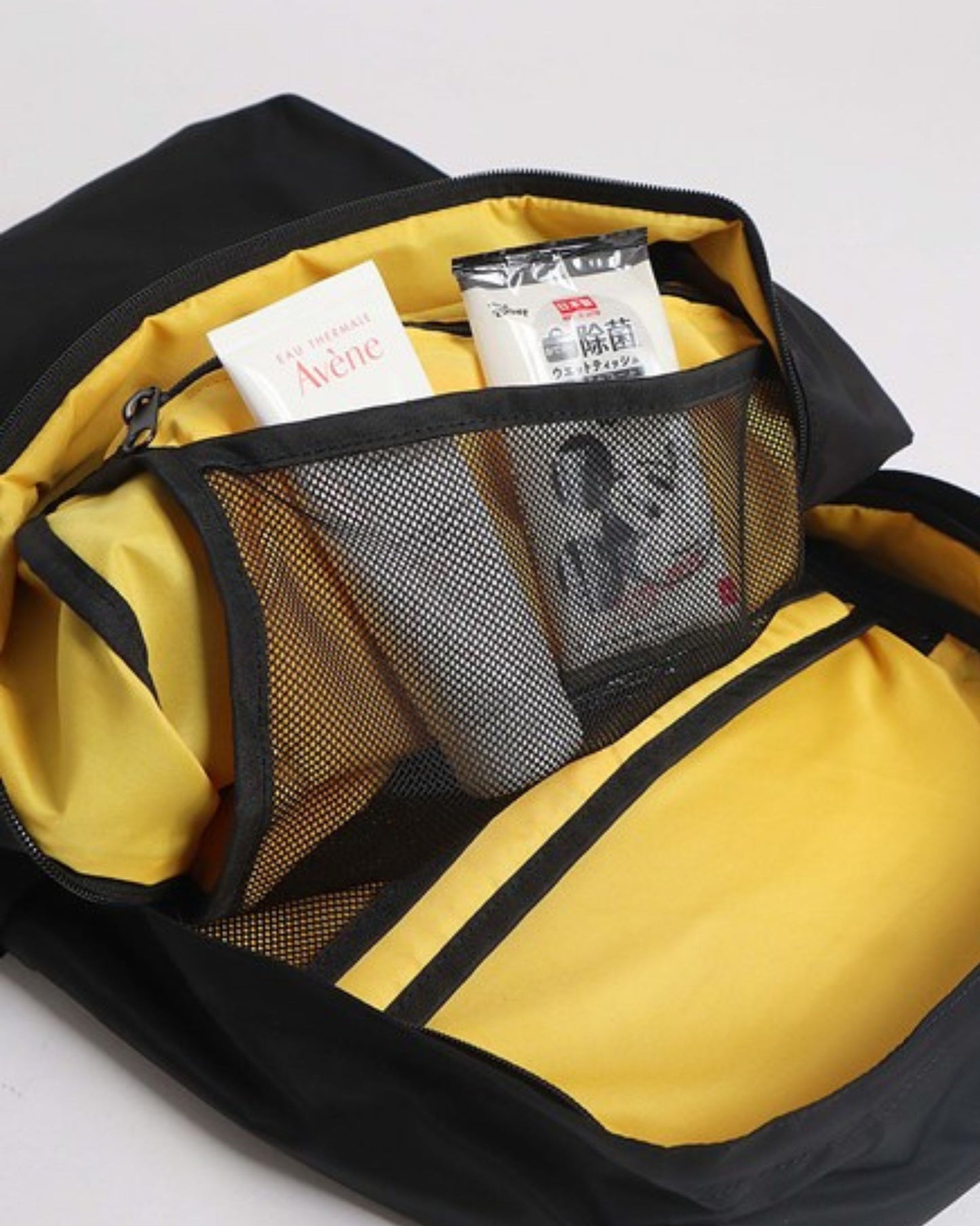 【Healthknit PRODUCT】11ポケット　バイカラーリュック【はっ水・軽量】