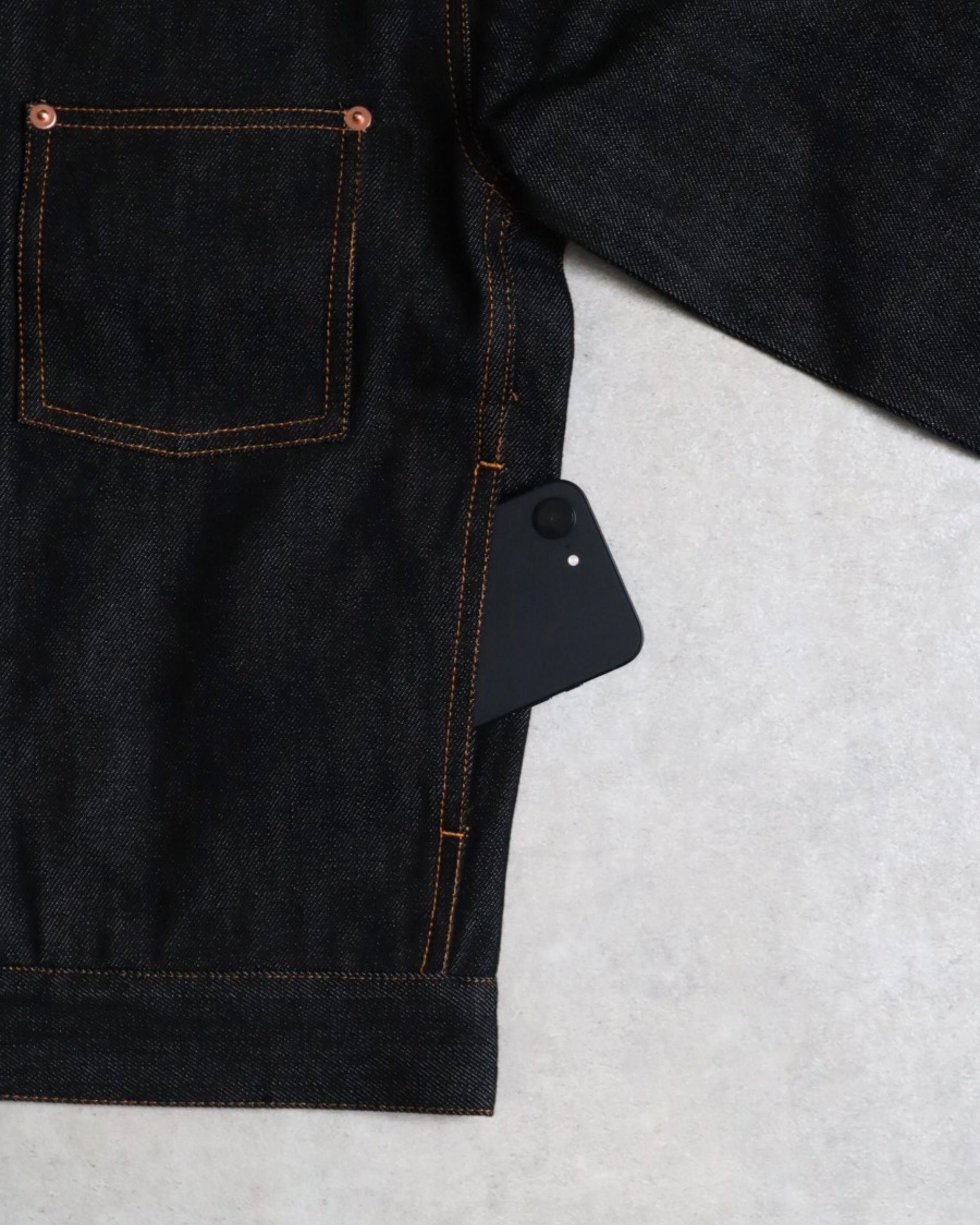VISION STREET WEAR】Rigid Denim Jacket / ステッチリジットデニム