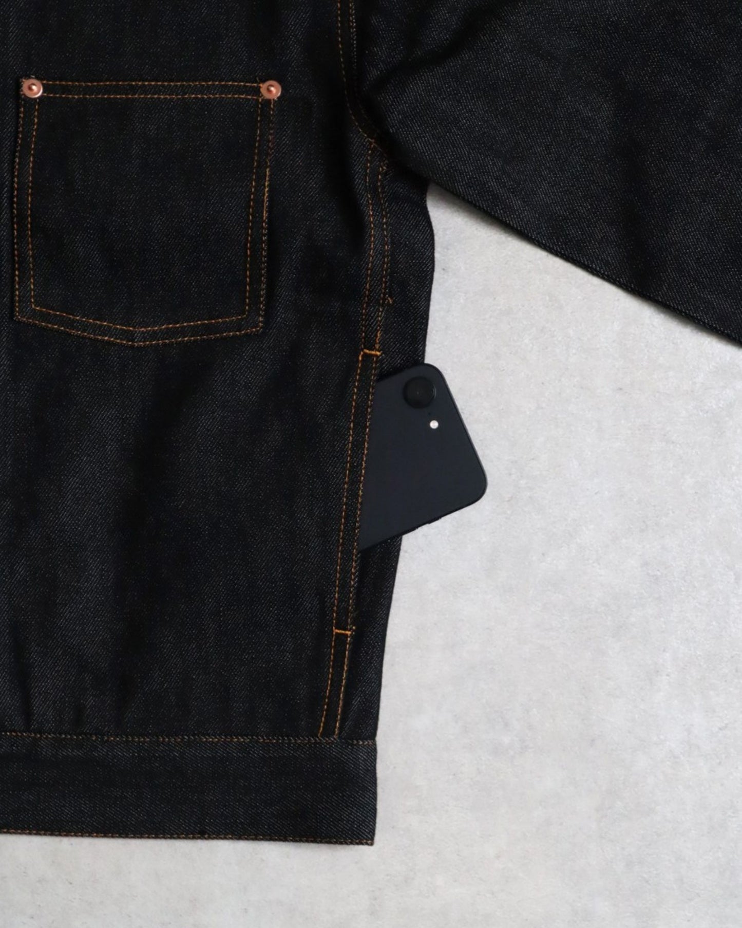 Rigid Denim Jacket / ステッチリジットデニムジャケット