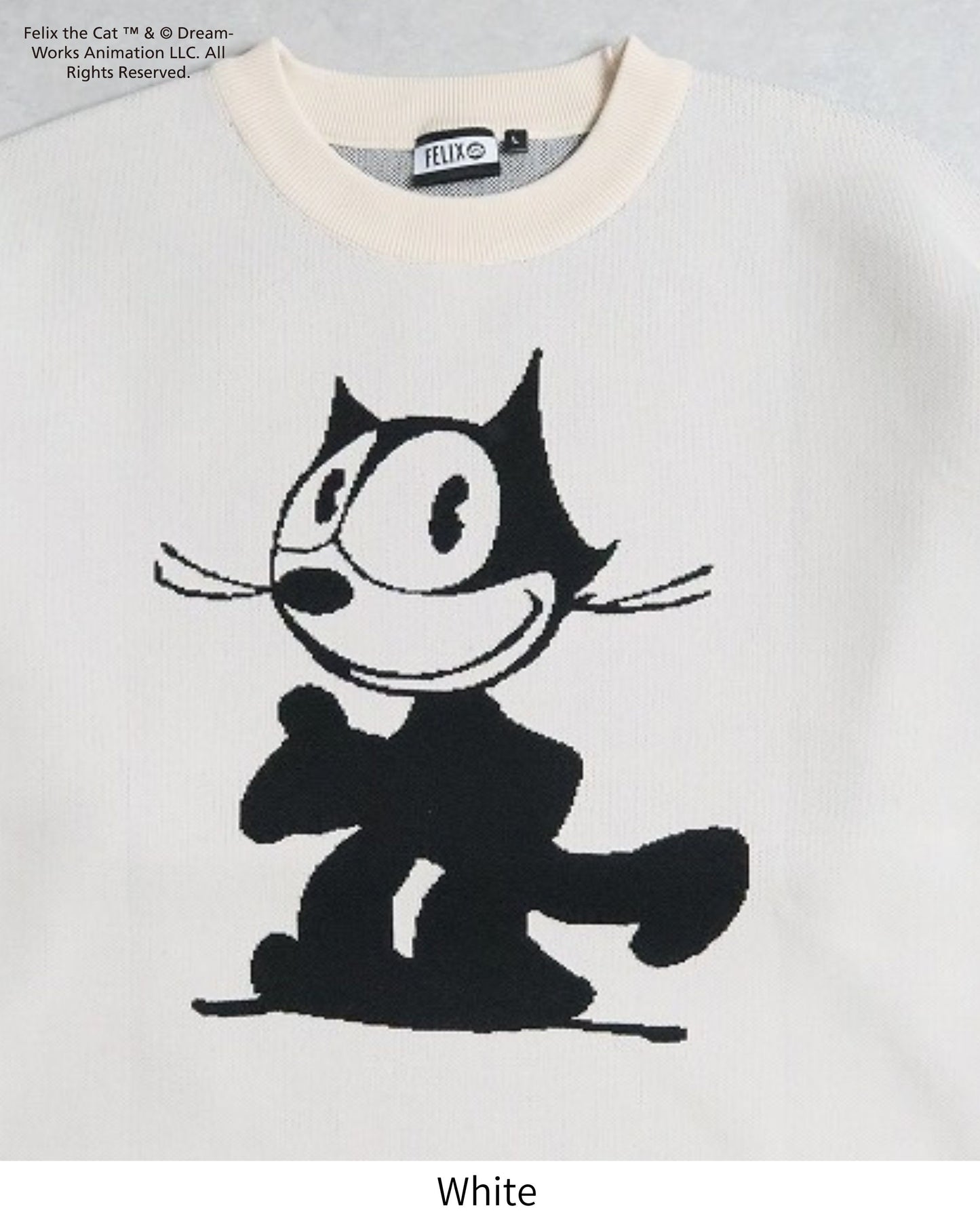 【FELIX THE CAT】スフレダブルジャガードニット