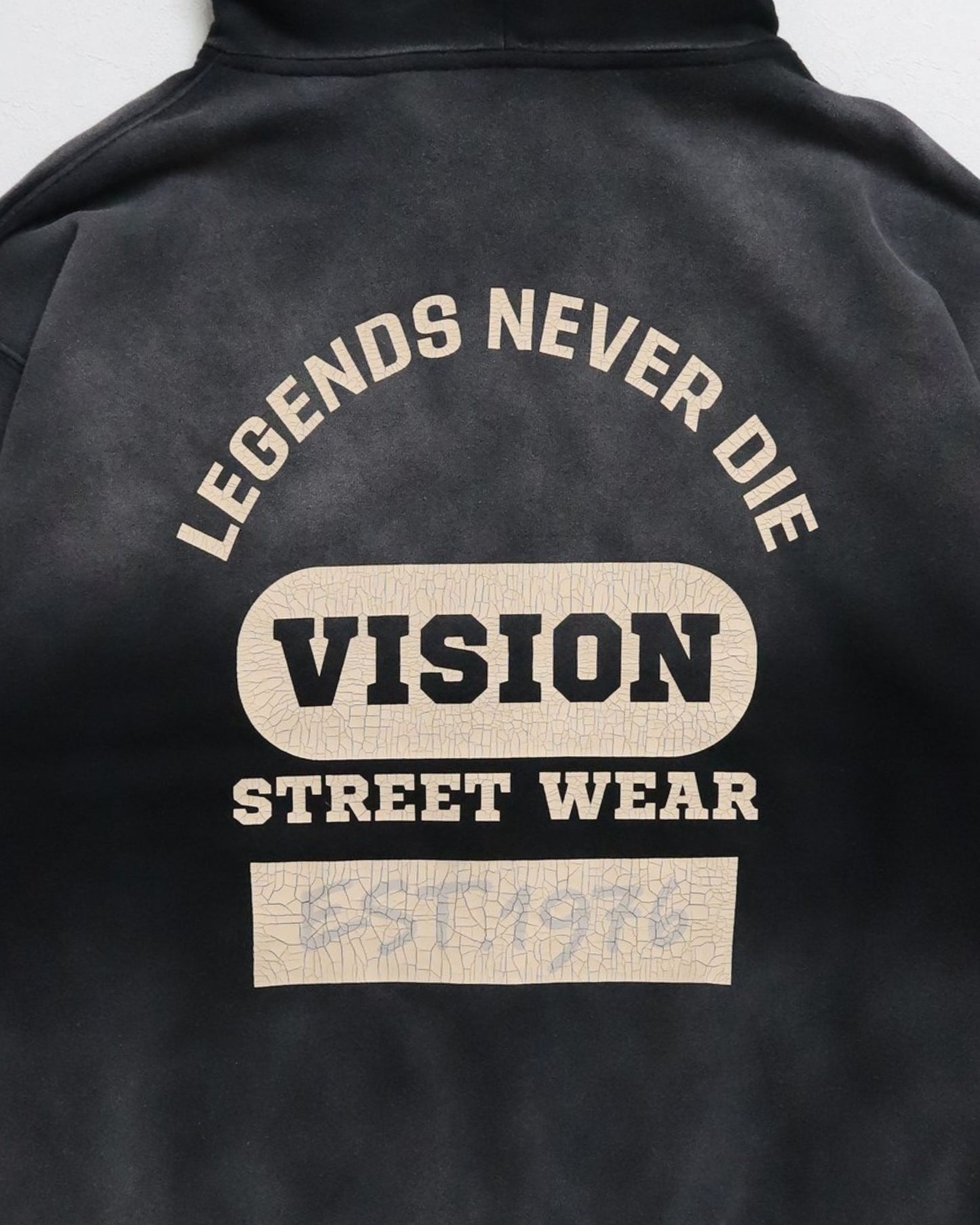 Bleach College ZIP / ブリーチ加工Wジップカレッジパーカー