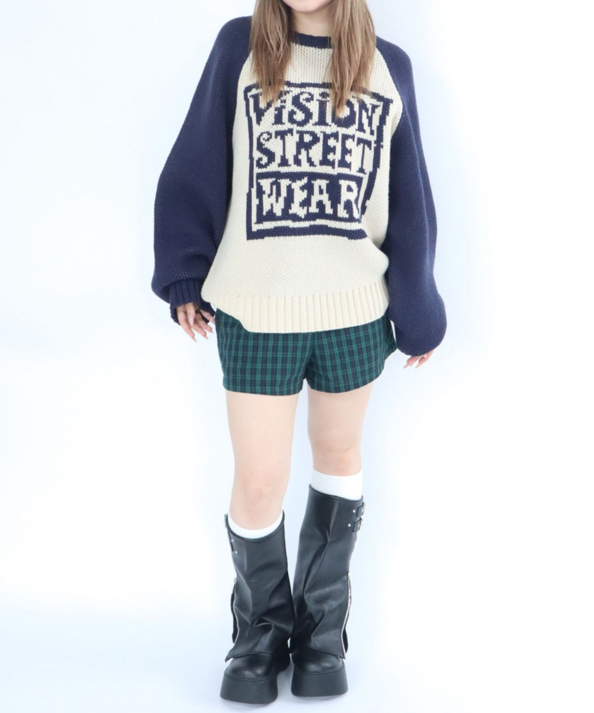 Curly VSW logo knit / カーリーVSWロゴニット