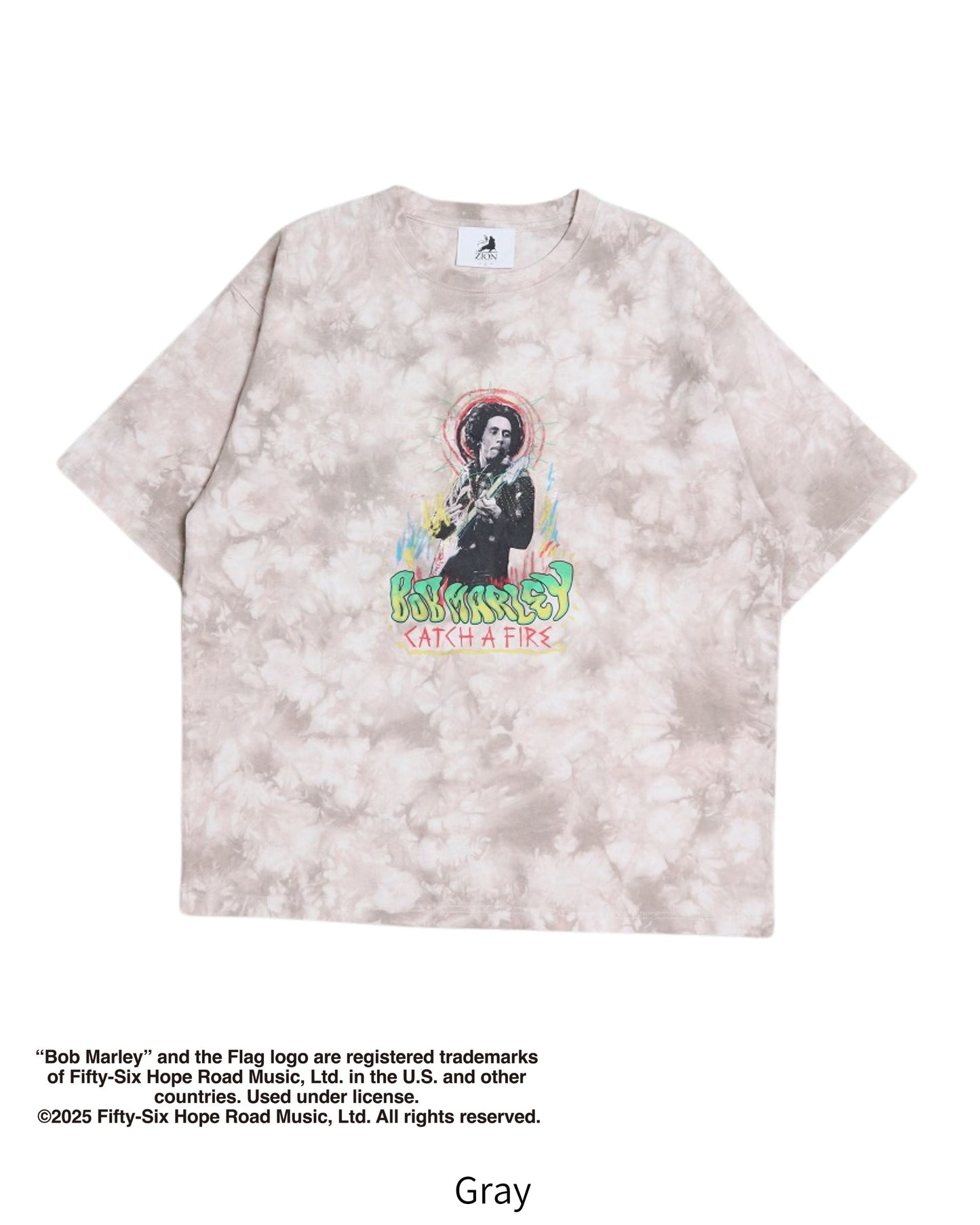 【BOB MARLEY】Tie Dye Print Tee