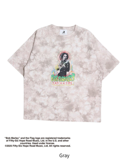 【BOB MARLEY】Tie Dye Print Tee