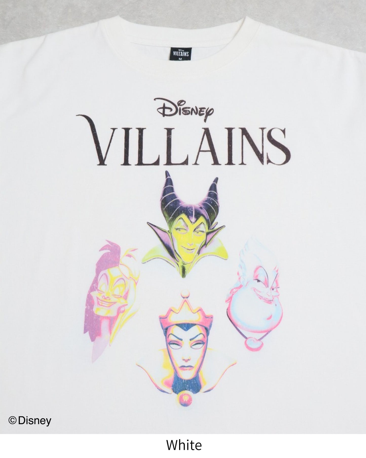 【Disney】ヴィランズ  フェイスツアーロンTee