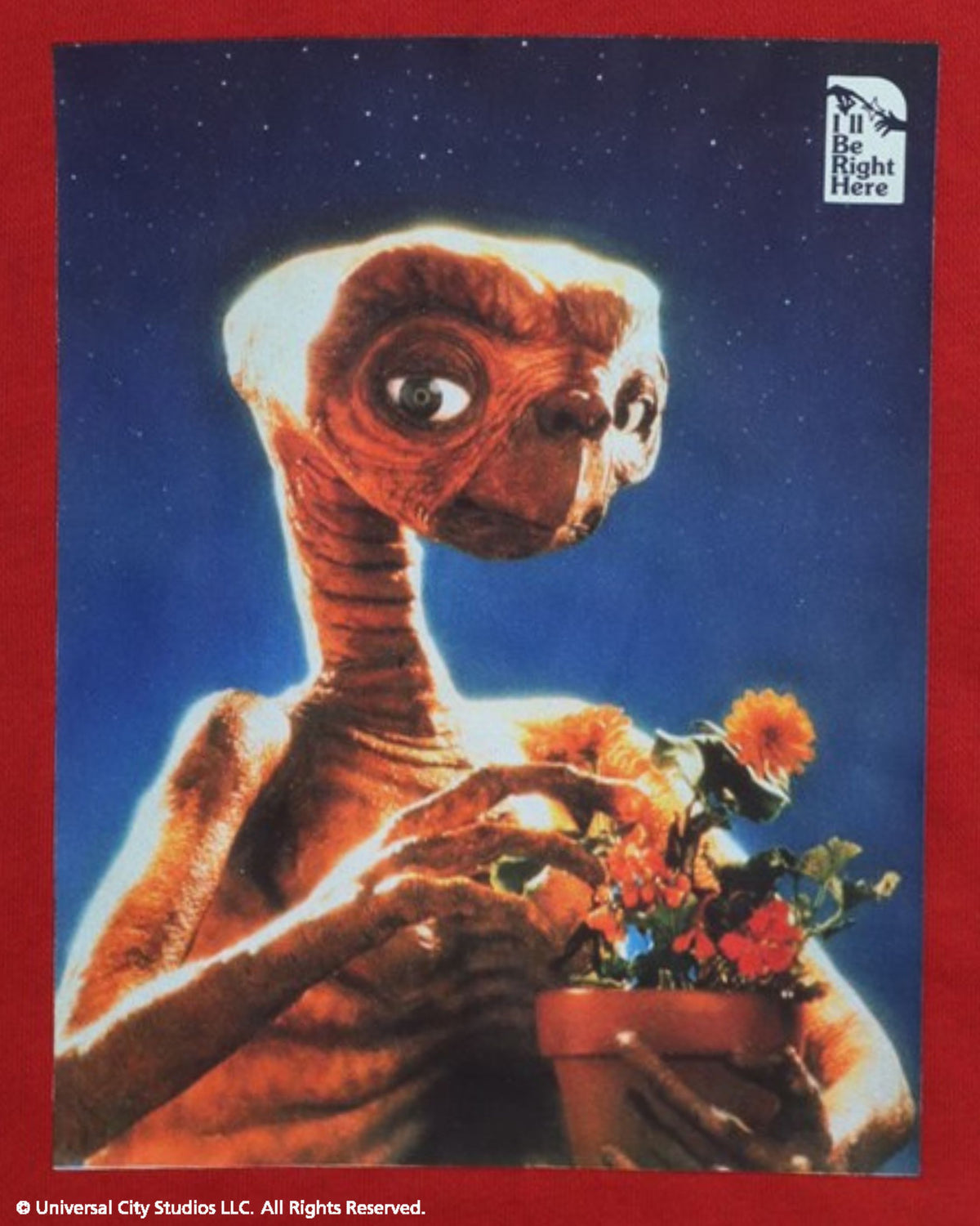 【E.T.】フォトプリントスウェット