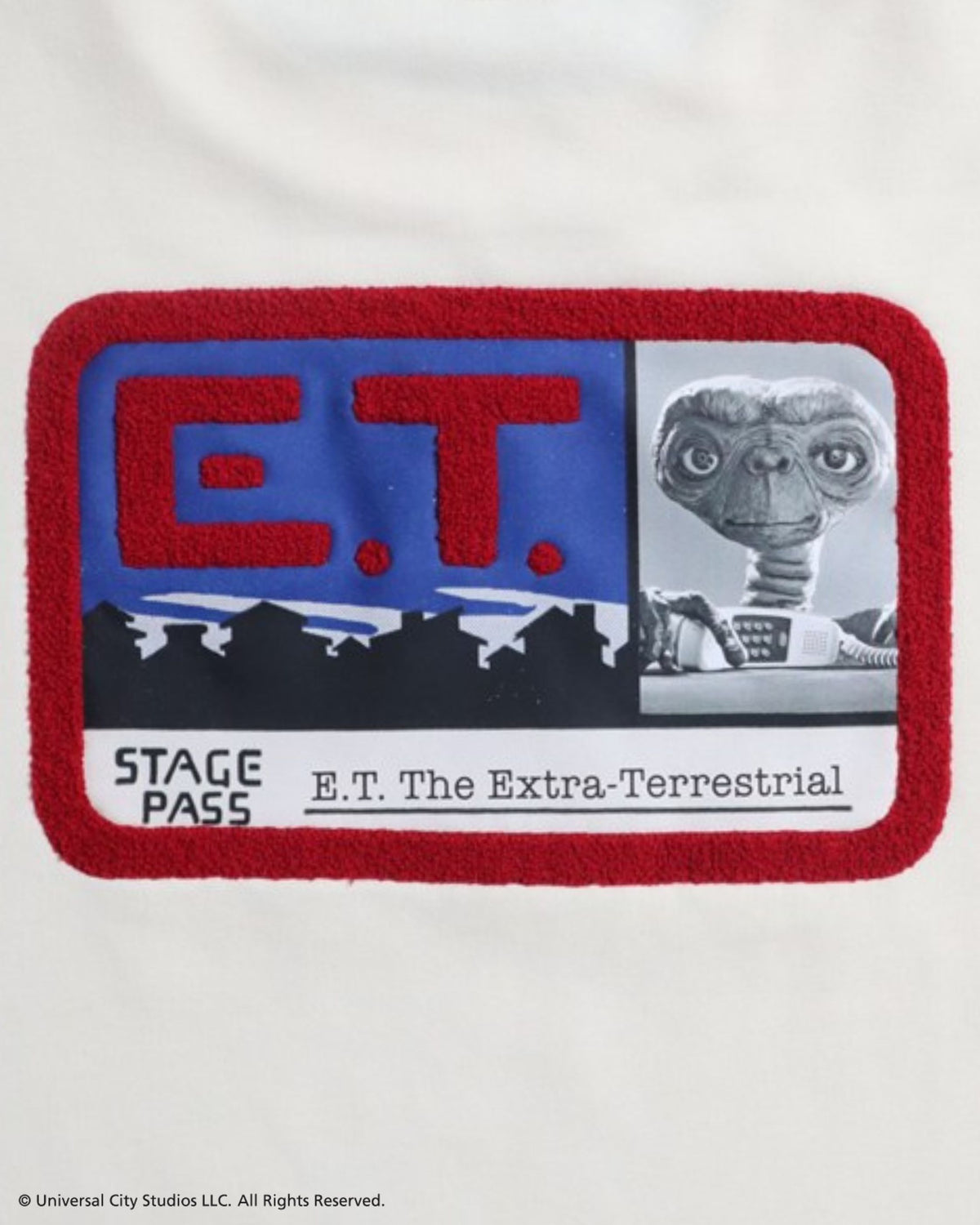 【E.T.】サガラ刺繍スウェット