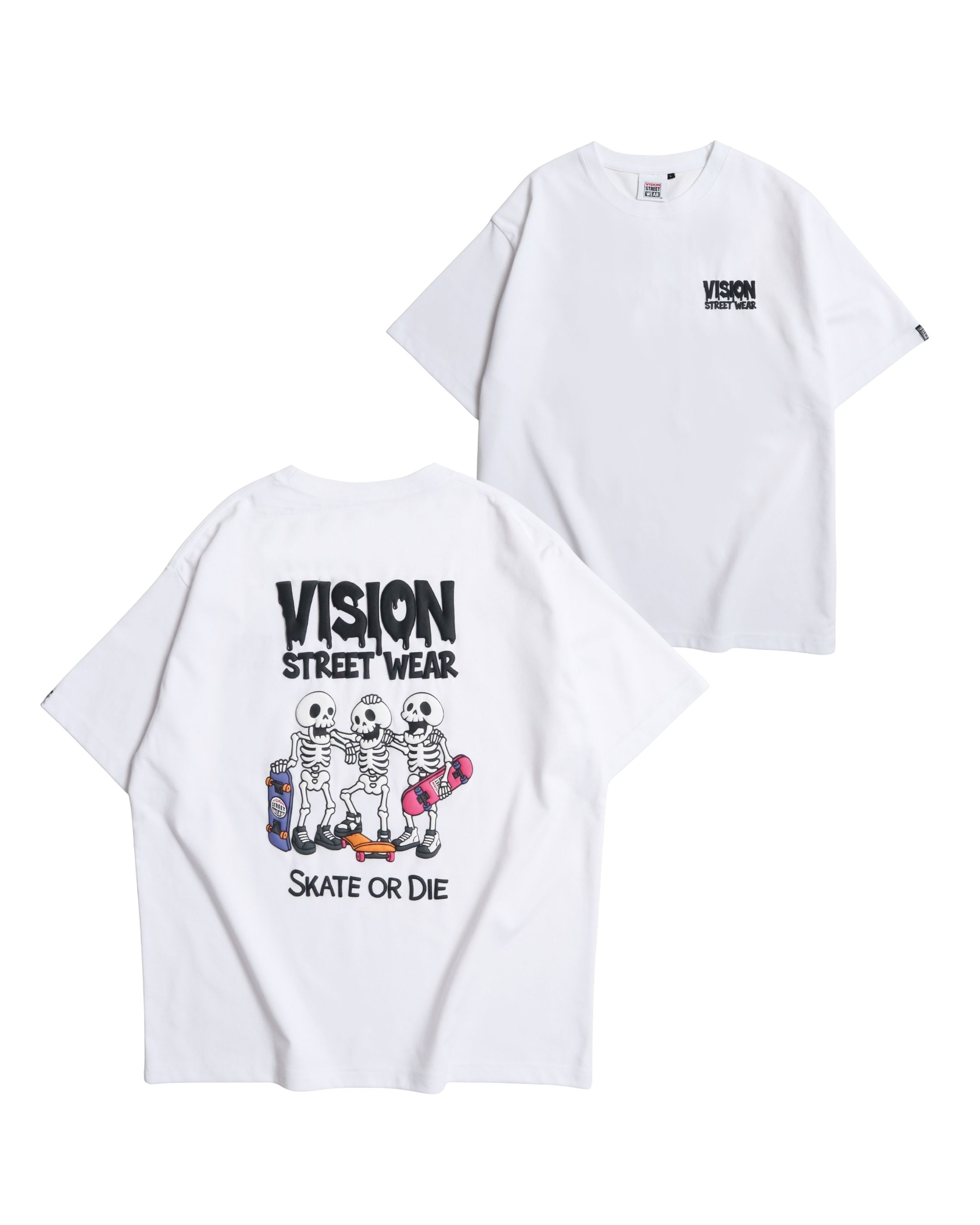Skull Dry T / 清涼素材スカルTシャツ – Ha-Li-C STORE（ハリック