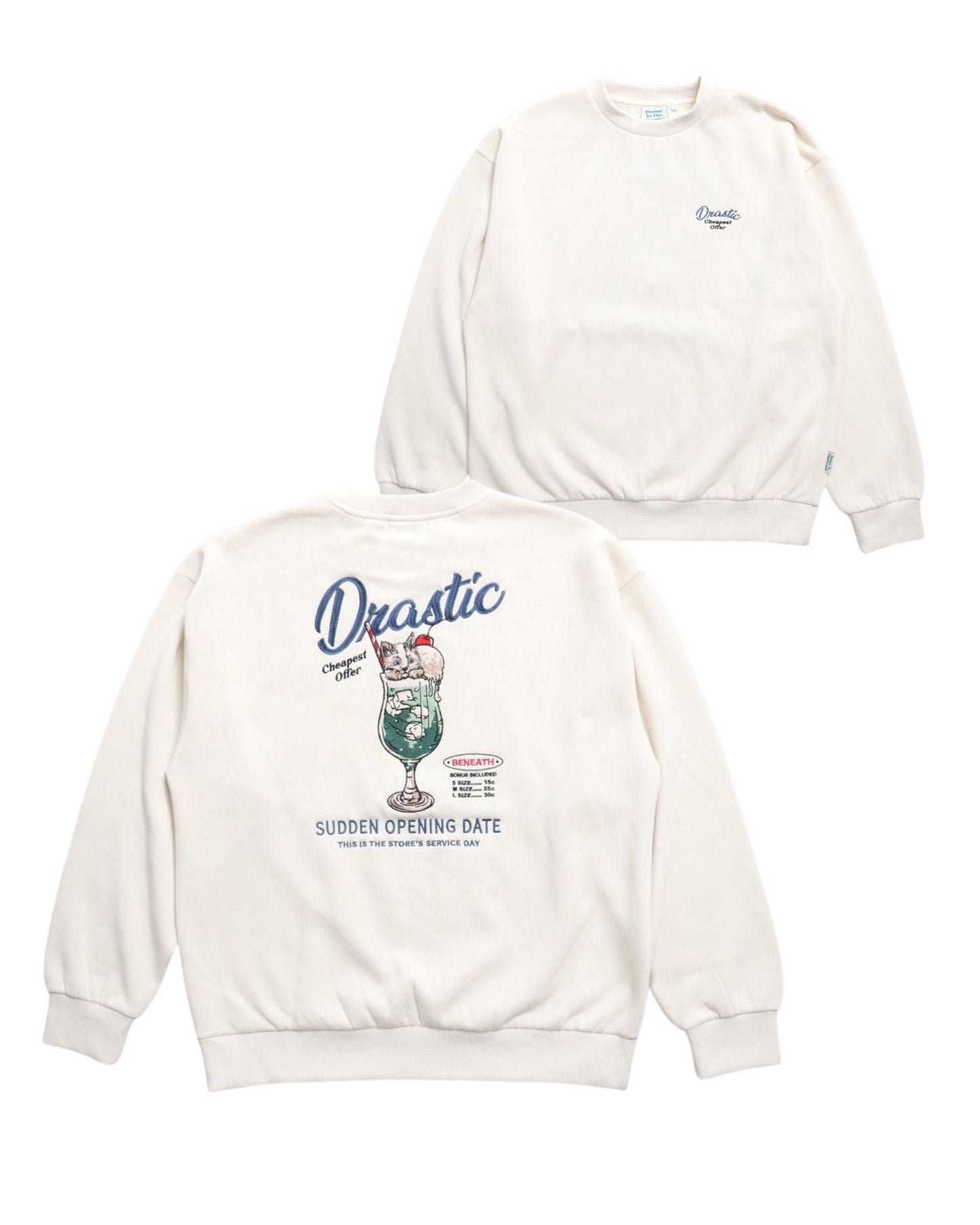 Soda Cat  Sweatshirt