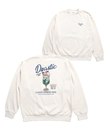 Soda Cat  Sweatshirt