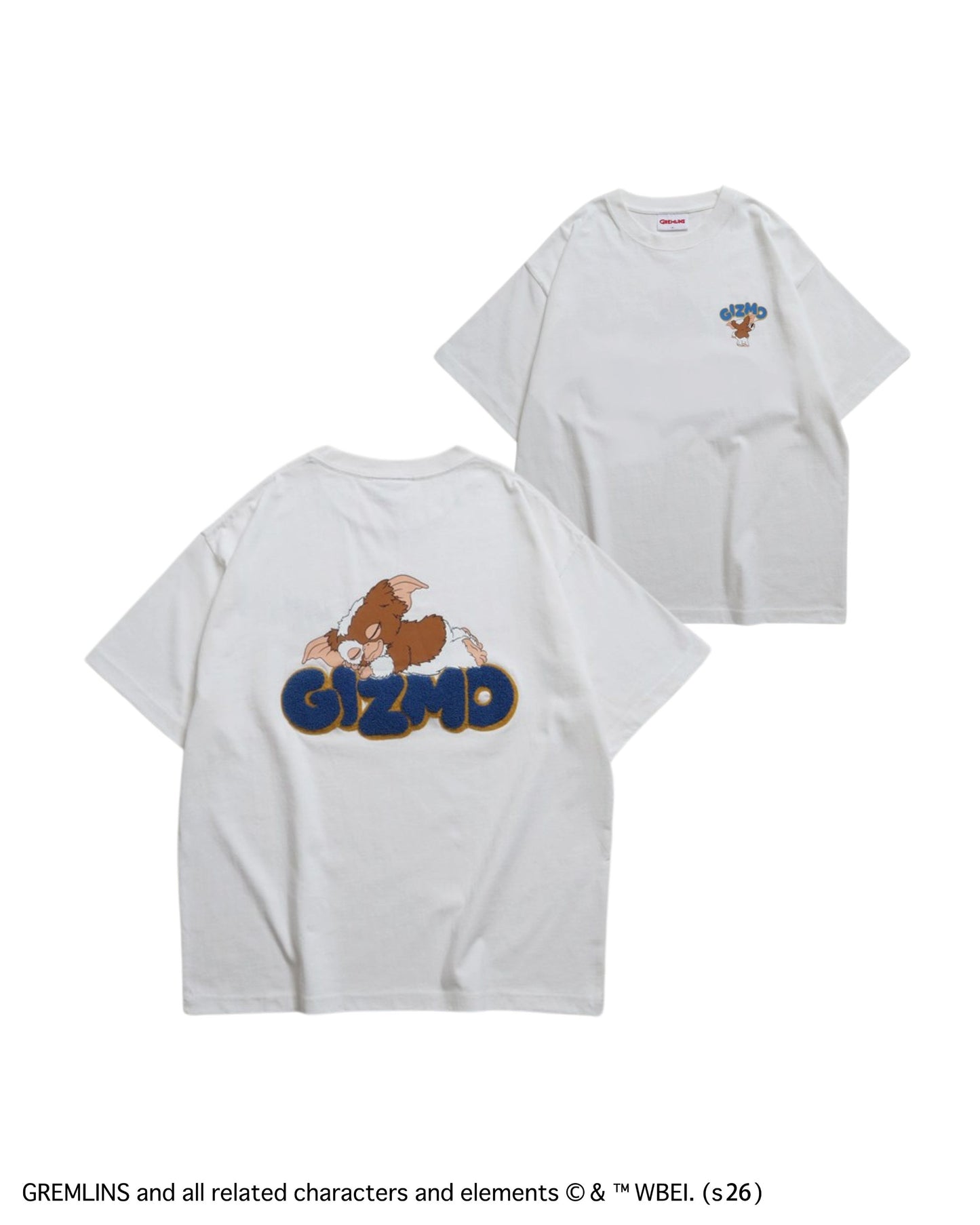 【グレムリン】ギズモ　サガラ刺繍ロゴT