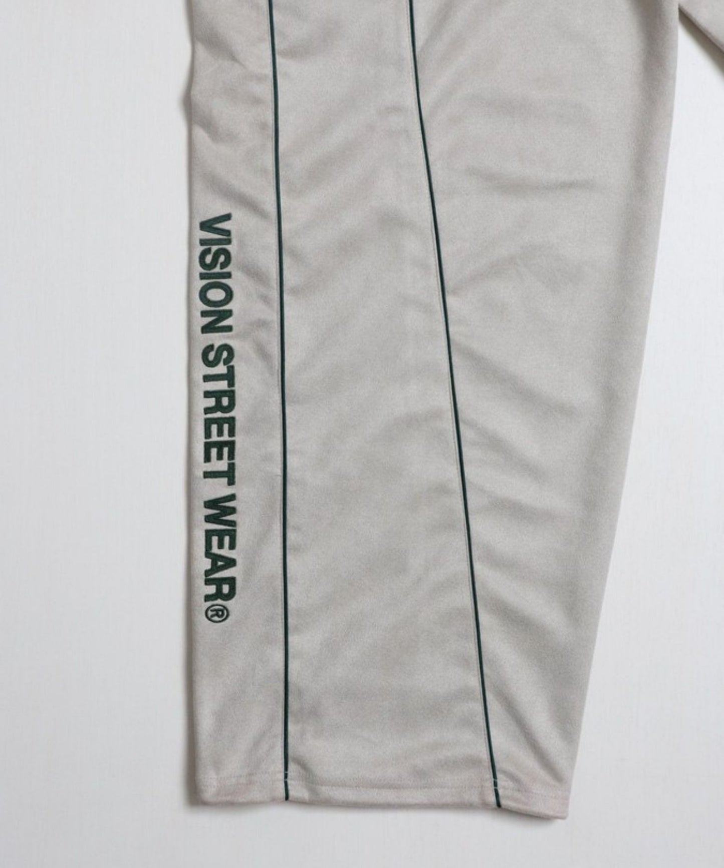 Fake suede piping pants / フェイクスエードパイピングパンツ