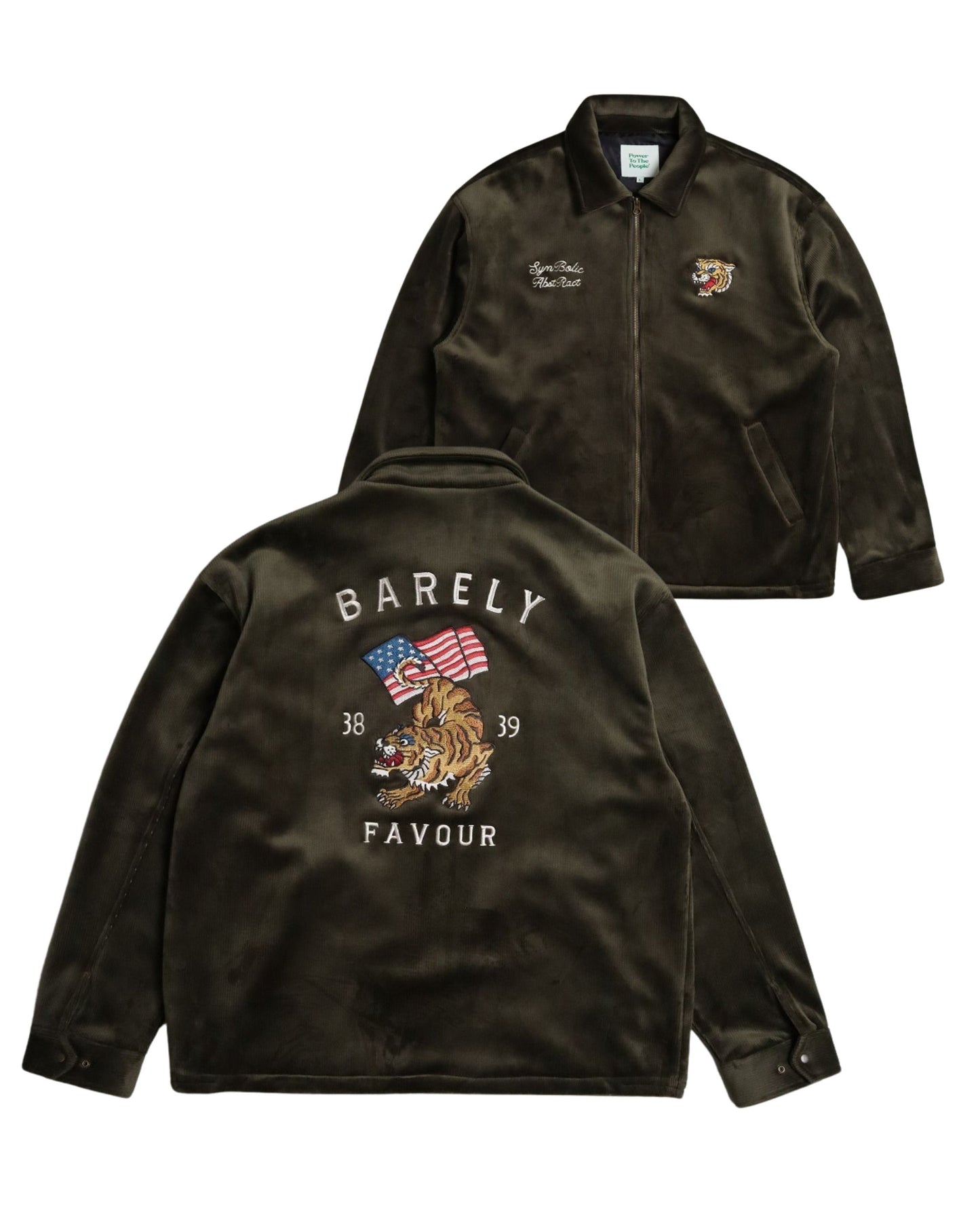 Velour Corduroy Jacket