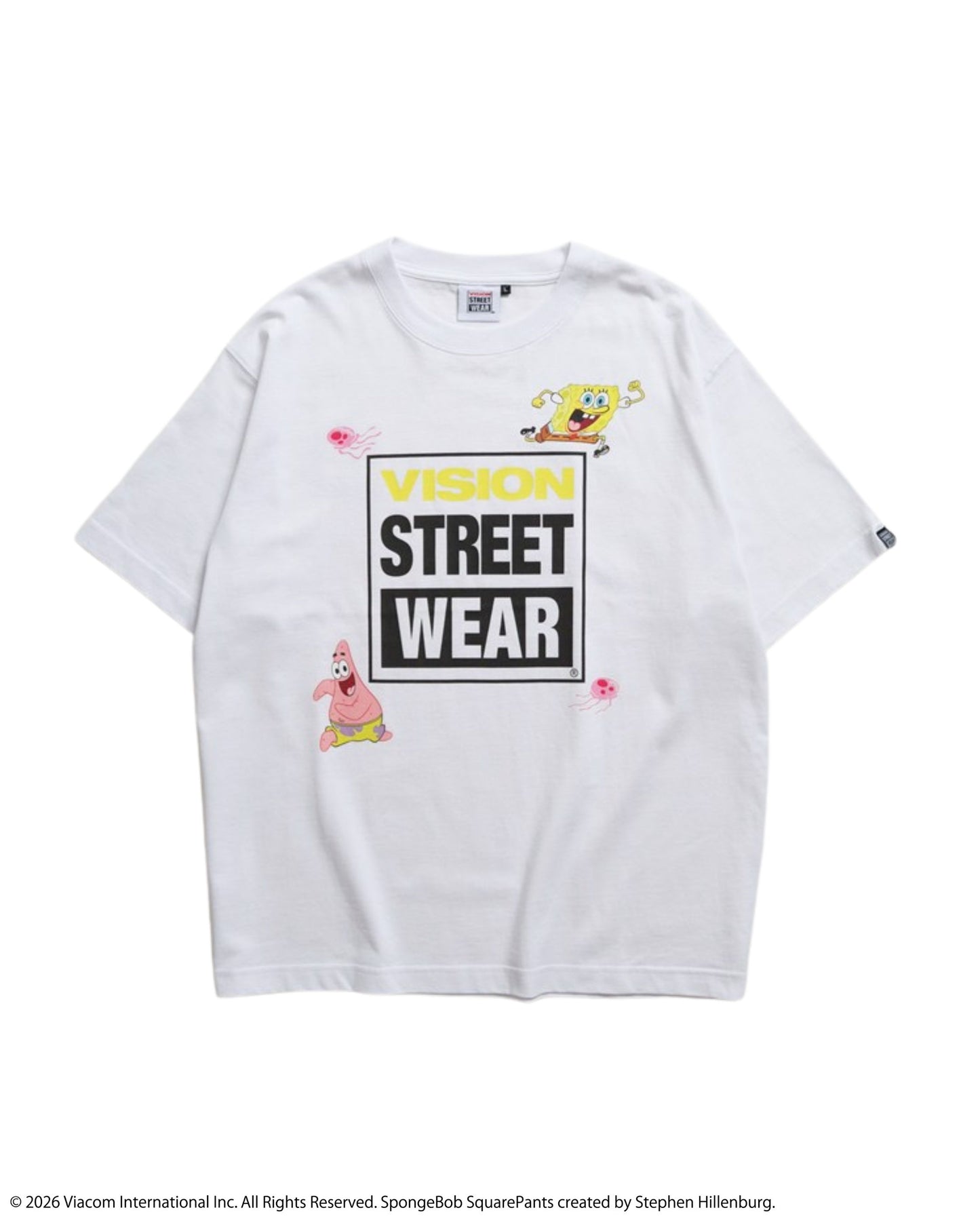 【スポンジ・ボブコラボ】VSW LogoT / VSWロゴグラフィックTシャツ