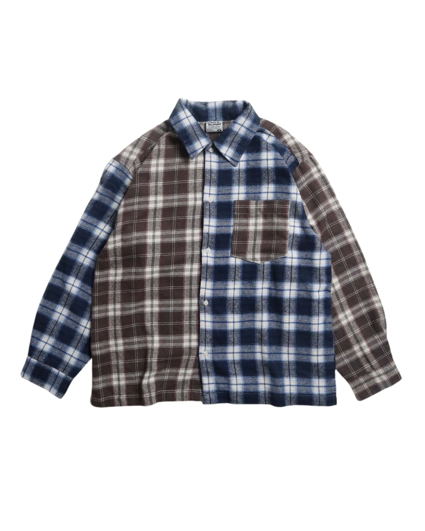 【10色展開】ネルチェックシャツ