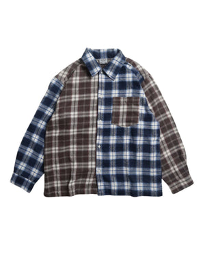 Brown×Navy