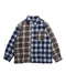 Brown×Navy