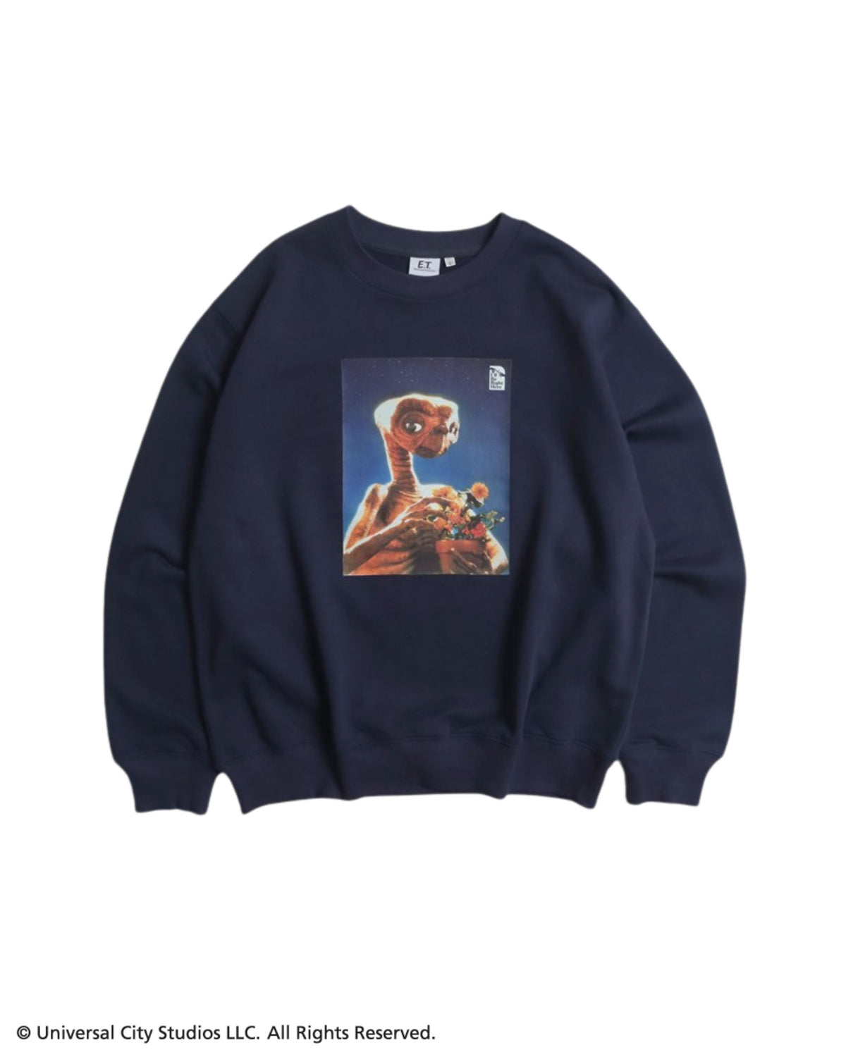 【E.T.】フォトプリントスウェット